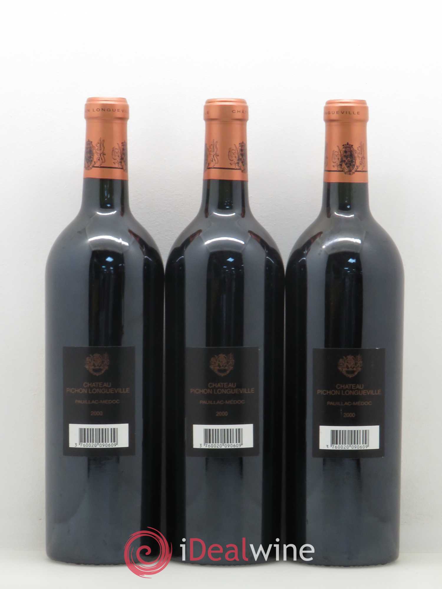 Pichon Longueville Baron 2ème Grand Cru Classé 2000 - Lot de 6 bouteilles - 2
