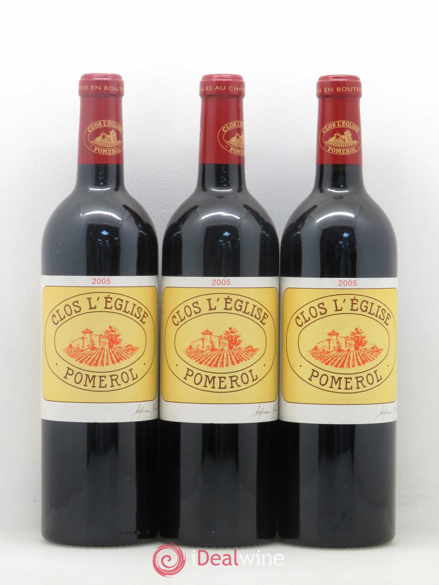 Clos l'Eglise 2005 - Lot de 3 bouteilles - 0