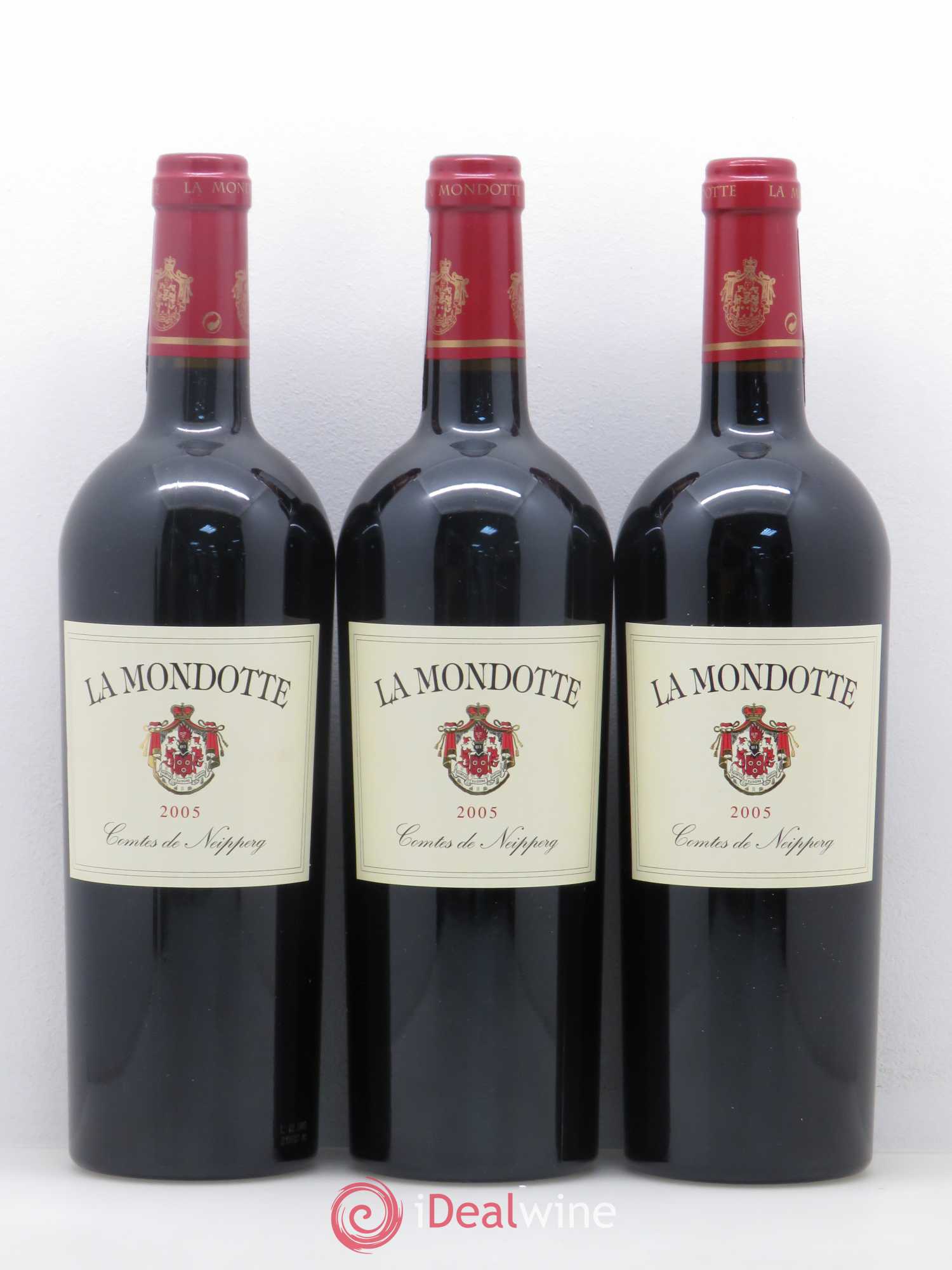 La Mondotte 1er Grand Cru Classé B depuis 2012 2005 - Lot de 6 bouteilles - 1