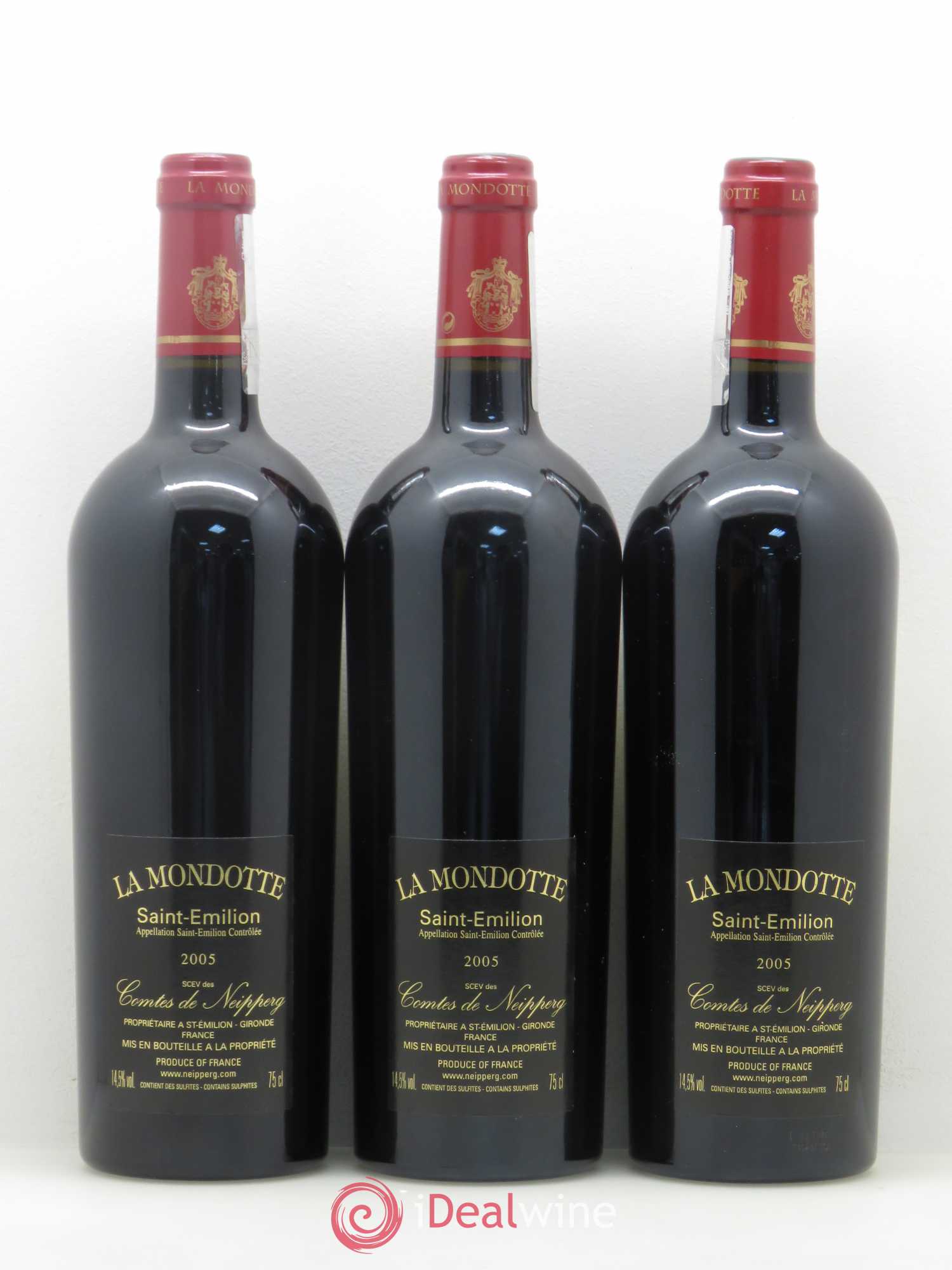 La Mondotte 1er Grand Cru Classé B depuis 2012 2005 - Lot de 6 bouteilles - 2