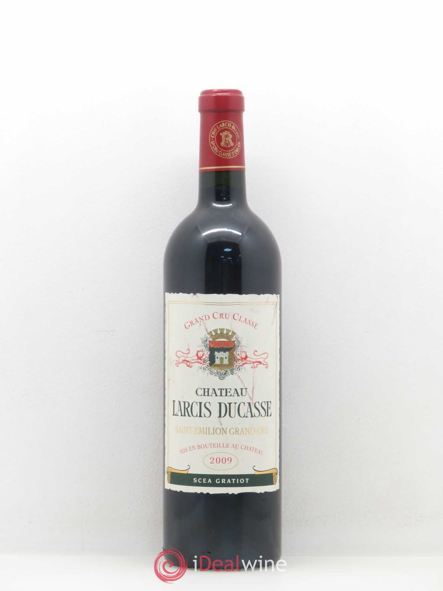 Château Larcis Ducasse 1er Grand Cru Classé B 2009 - Lot de 1 bouteille - 0
