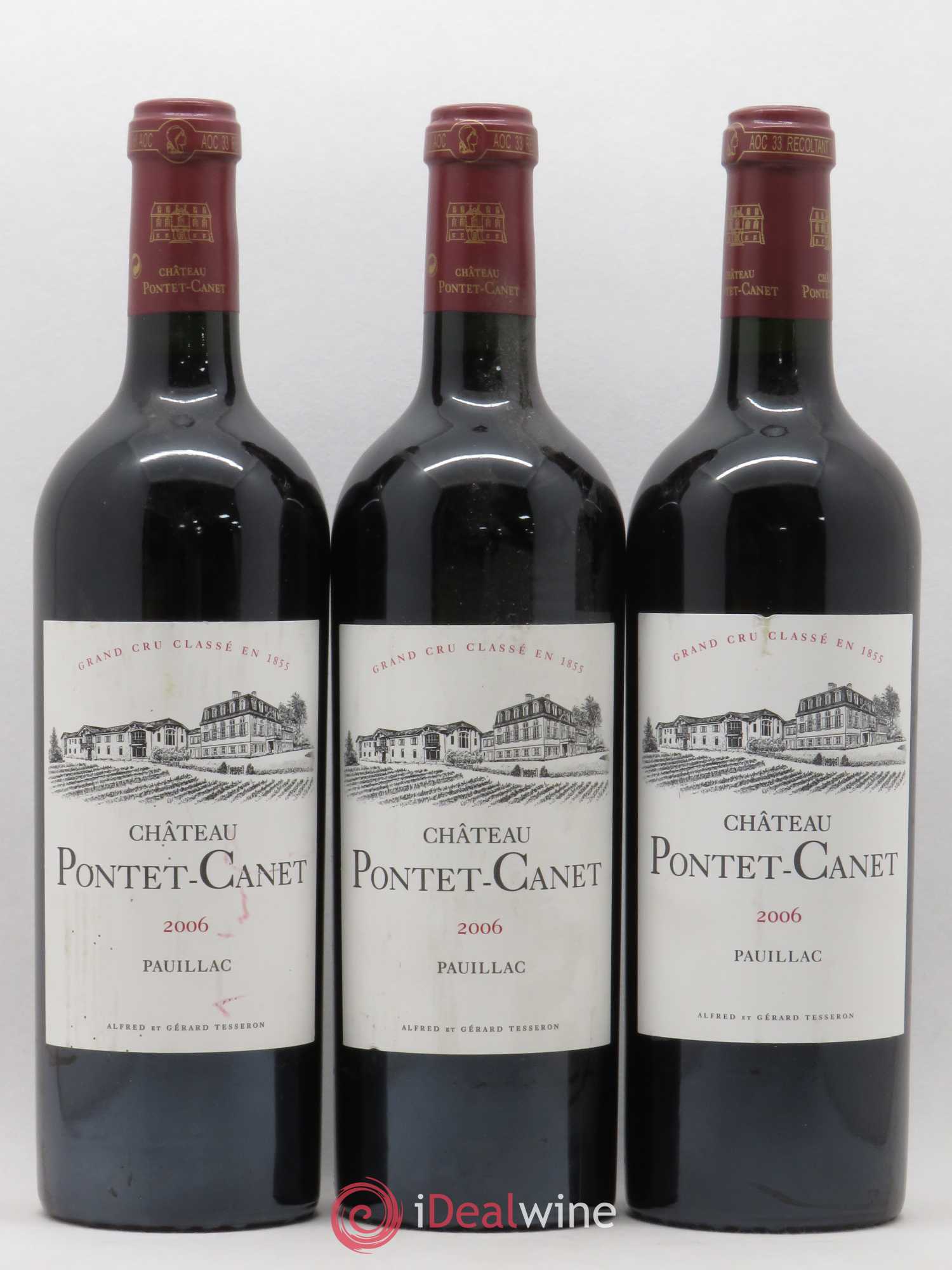 Château Pontet Canet 5ème Grand Cru Classé 2006 - Lot de 12 bouteilles - 4