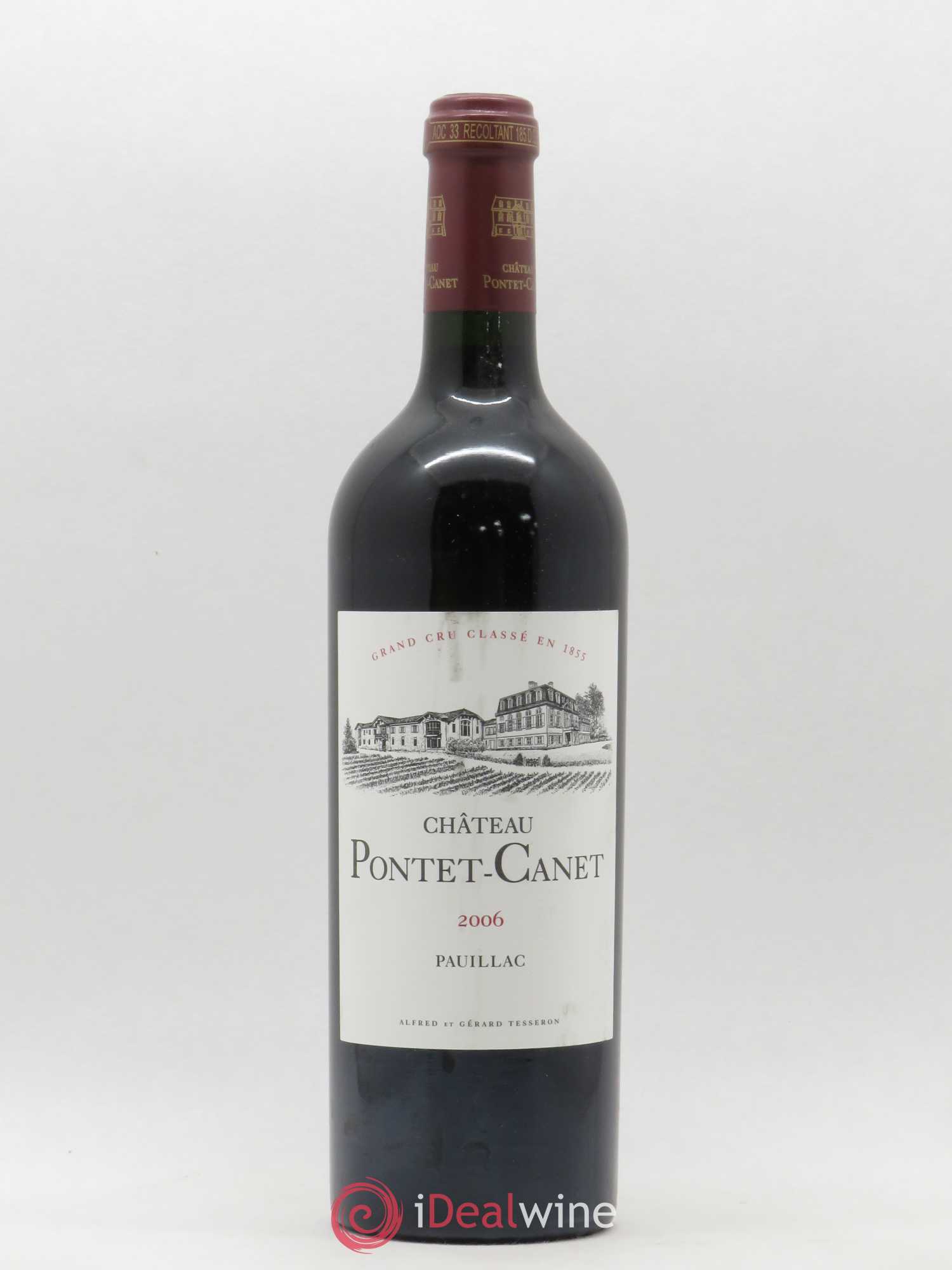Château Pontet Canet 5ème Grand Cru Classé 2006 - Lot de 1 bouteille - 0