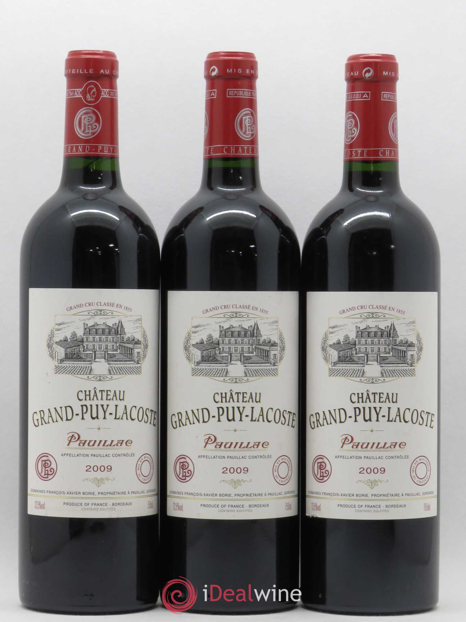 Château Grand Puy Lacoste 5ème Grand Cru Classé 2009 - Lot de 6 bouteilles - 2
