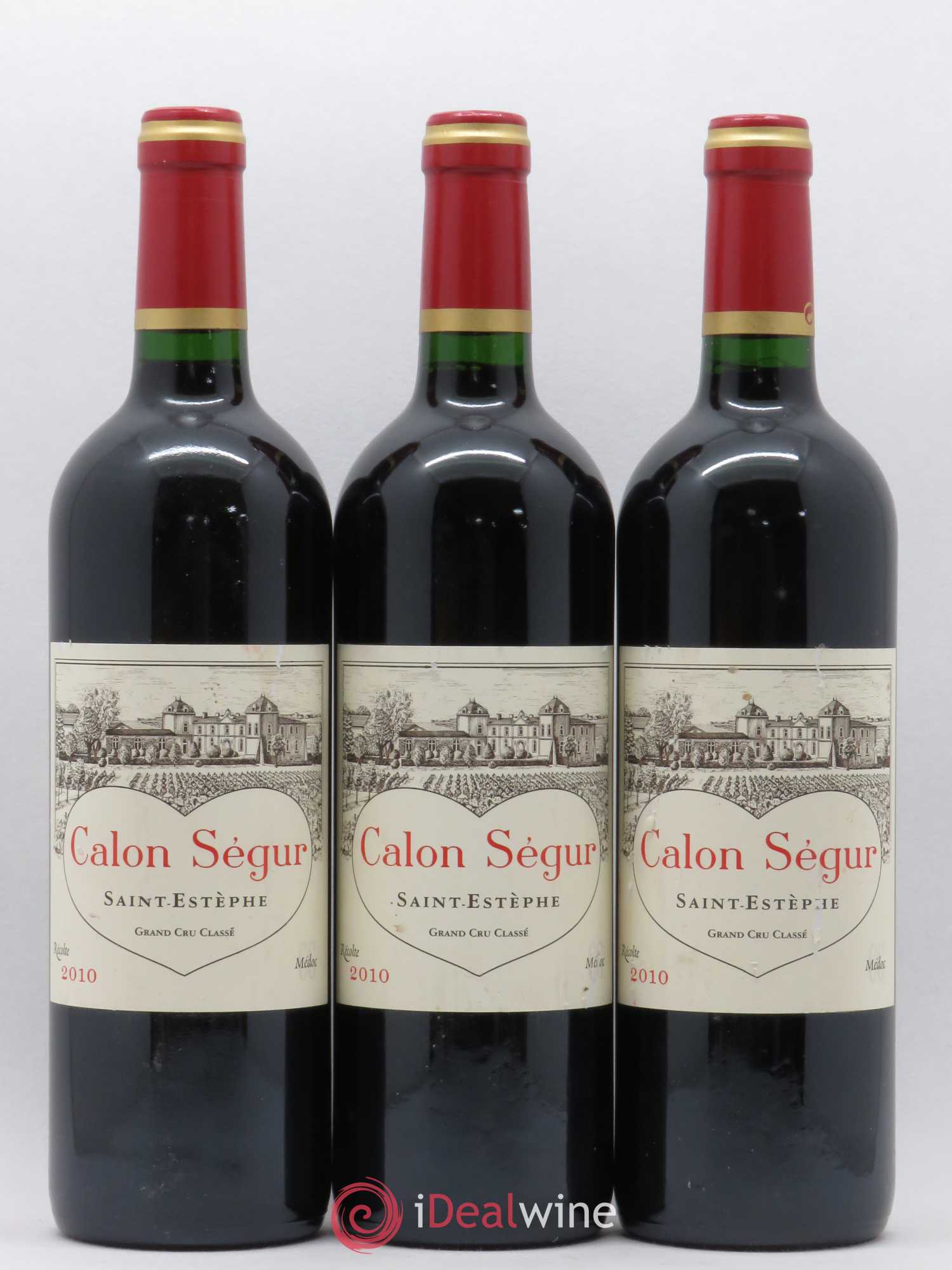 Château Calon Ségur 3ème Grand Cru Classé 2010 - Lot de 6 bouteilles - 1