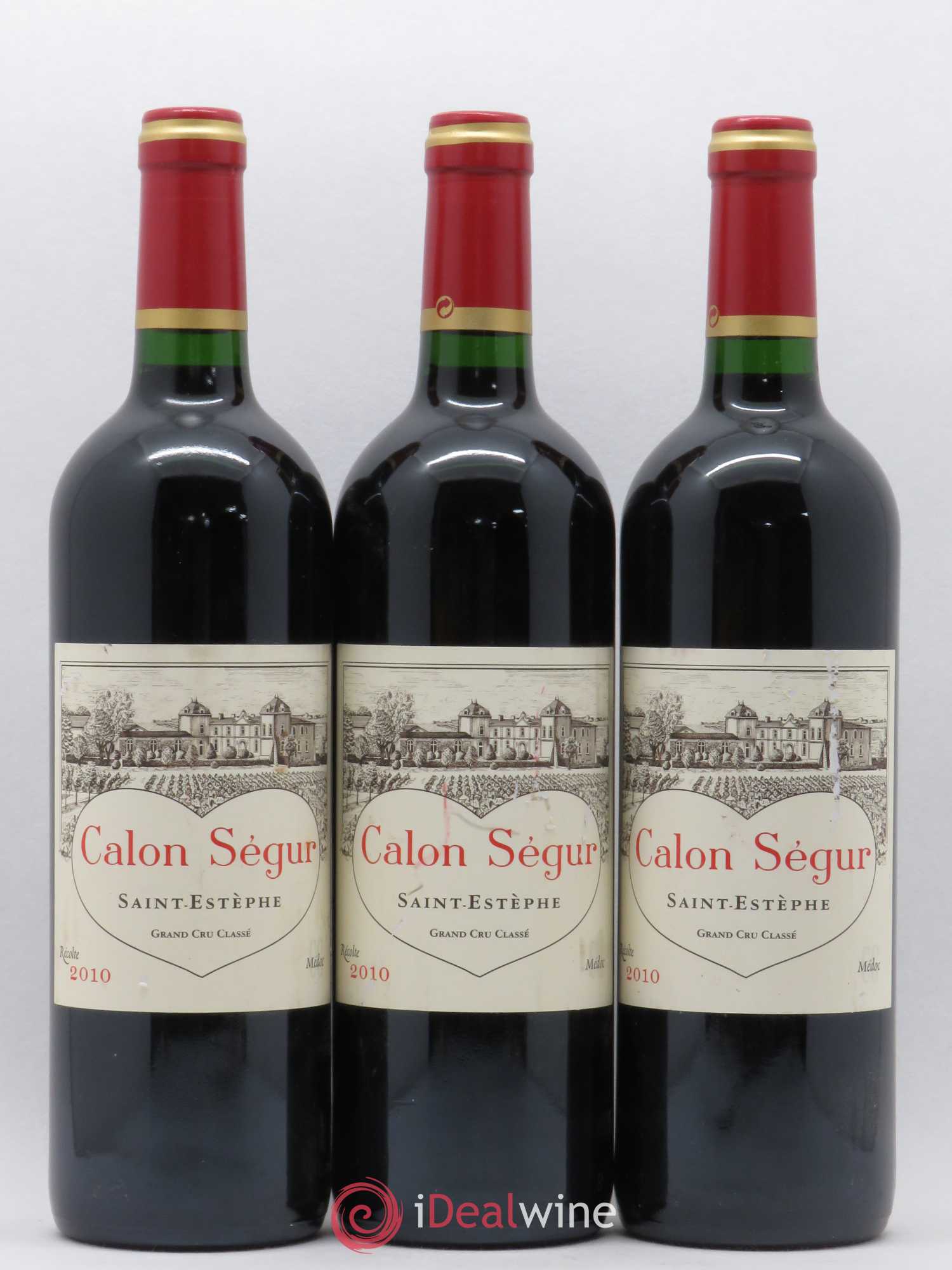 Château Calon Ségur 3ème Grand Cru Classé 2010 - Lot de 6 bouteilles - 2