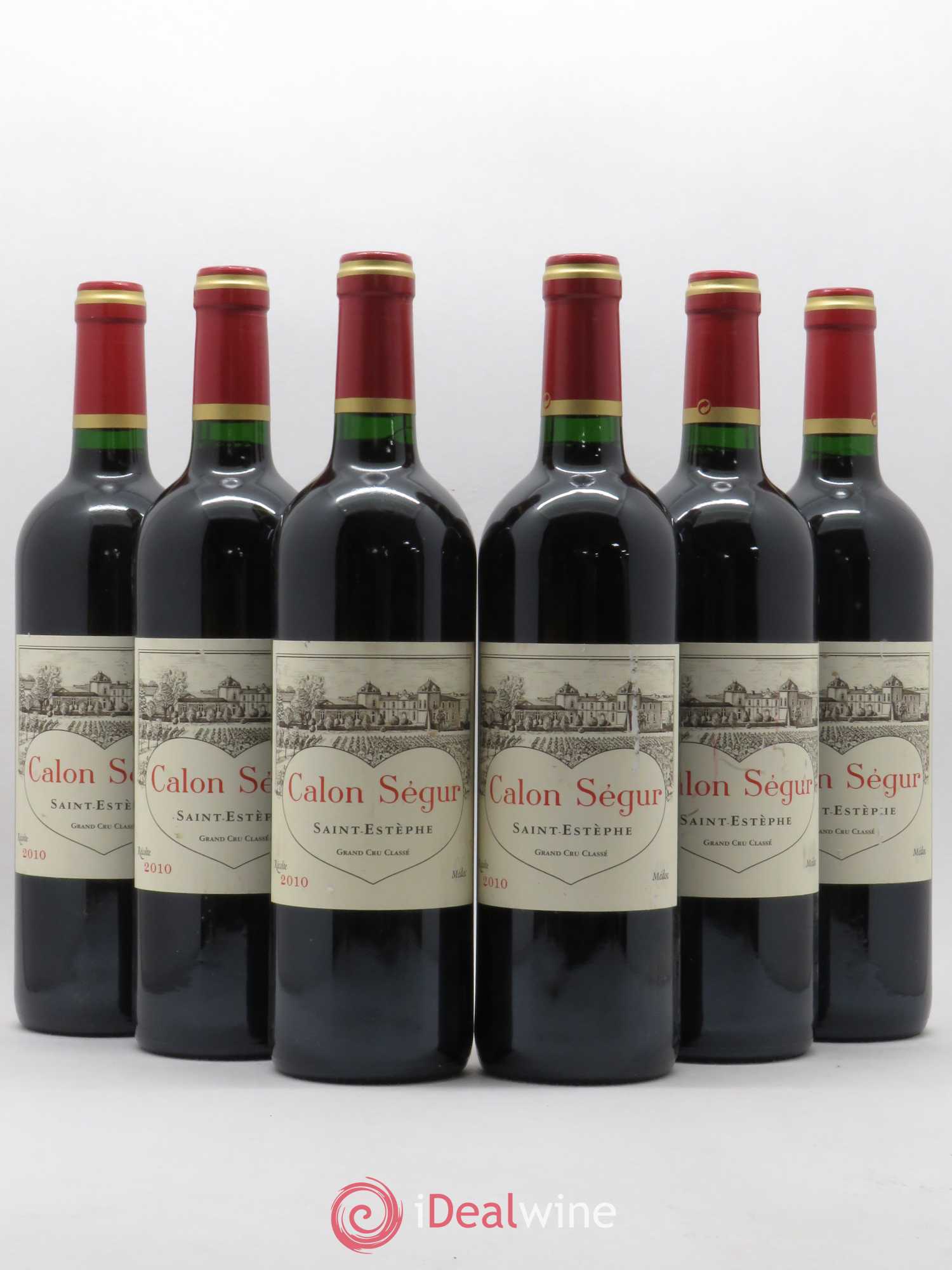 Château Calon Ségur 3ème Grand Cru Classé 2010 - Lot de 6 bouteilles - 0