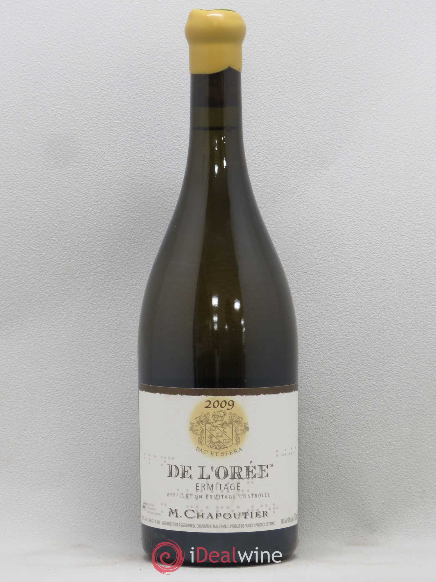 Hermitage Ermitage de l'Orée Chapoutier 2009 - Lot de 1 bouteille - 0