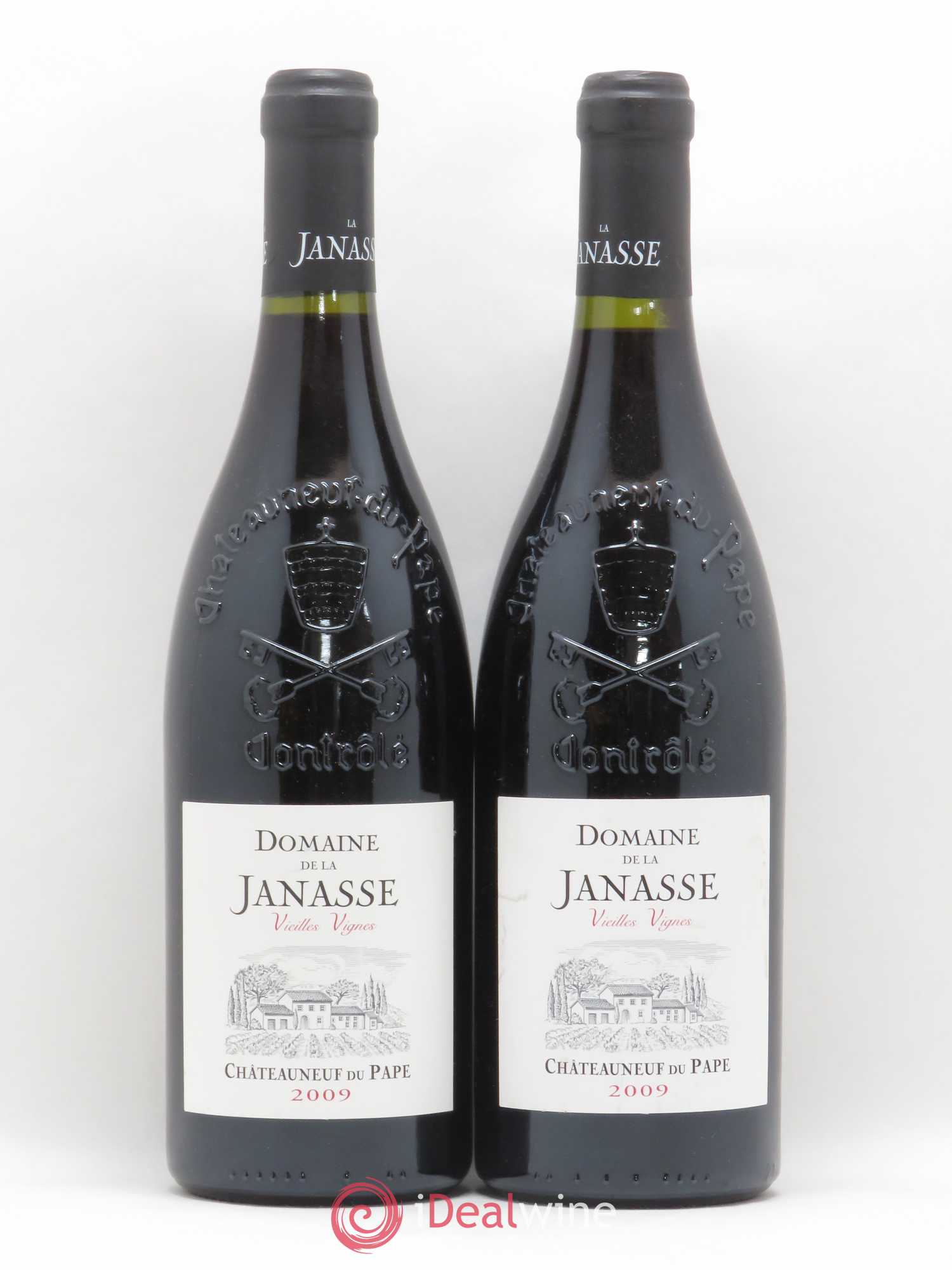 Châteauneuf-du-Pape Cuvée Vieilles Vignes La Janasse (Domaine de) 2009 - Lot de 2 bouteilles - 0