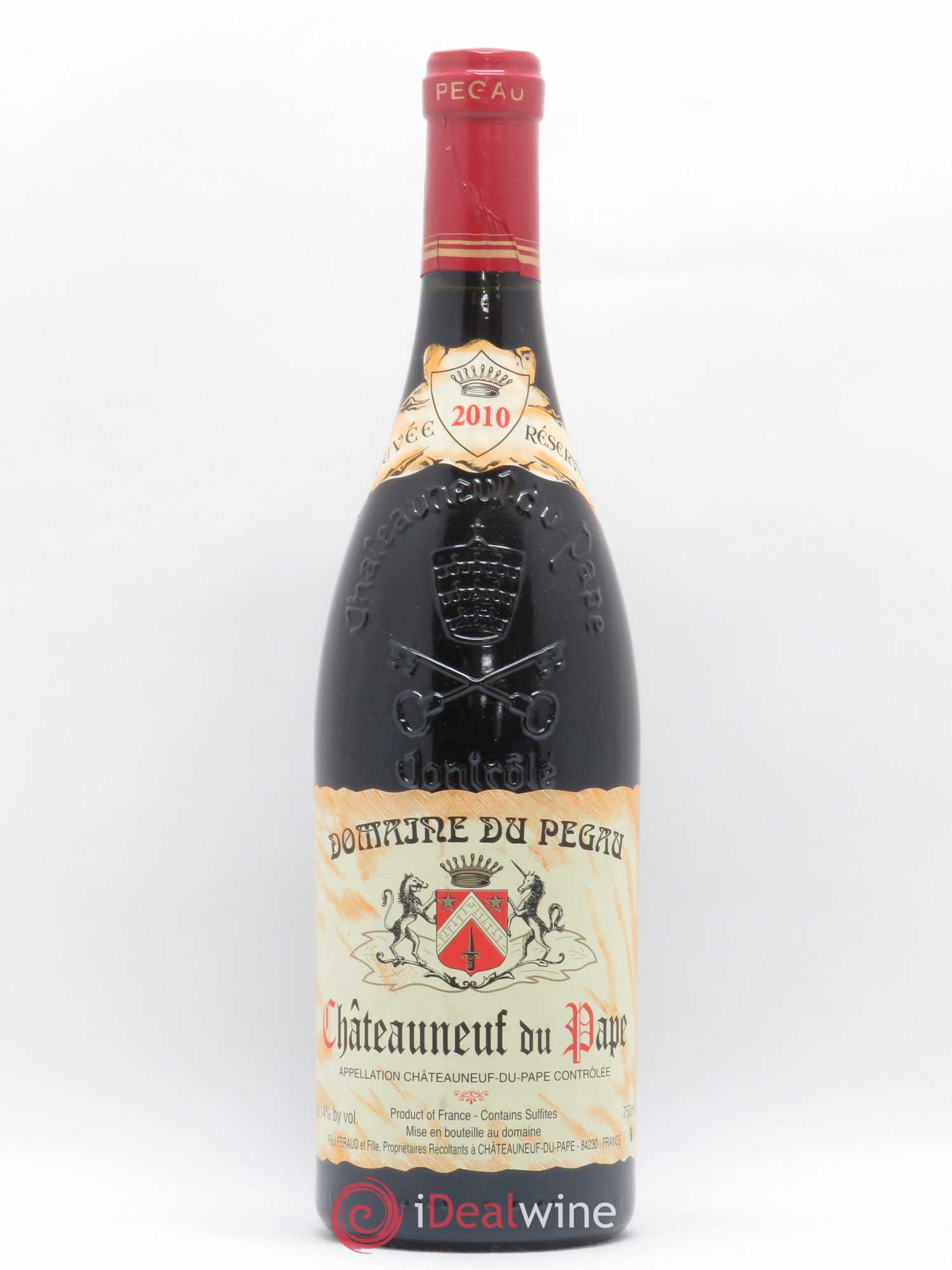 Châteauneuf-du-Pape Domaine du Pégau Cuvée Réservée Paul et Laurence Féraud 2010 - Lot de 1 bouteille - 0