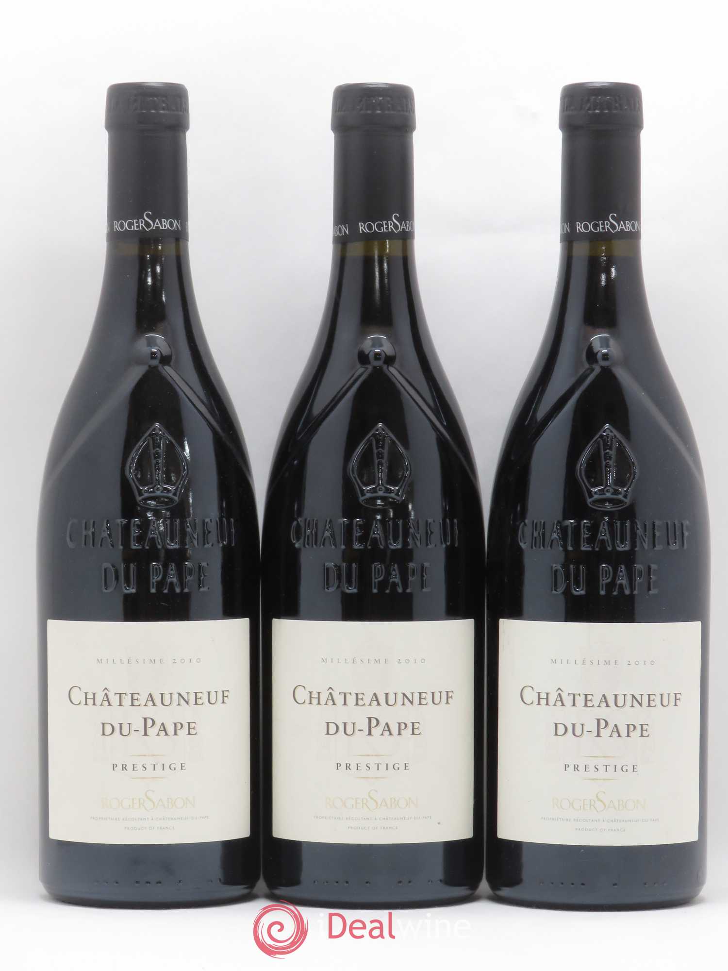 Châteauneuf-du-Pape Cuvée Prestige Roger Sabon (Domaine) 2010 - Lot de 3 bouteilles - 0
