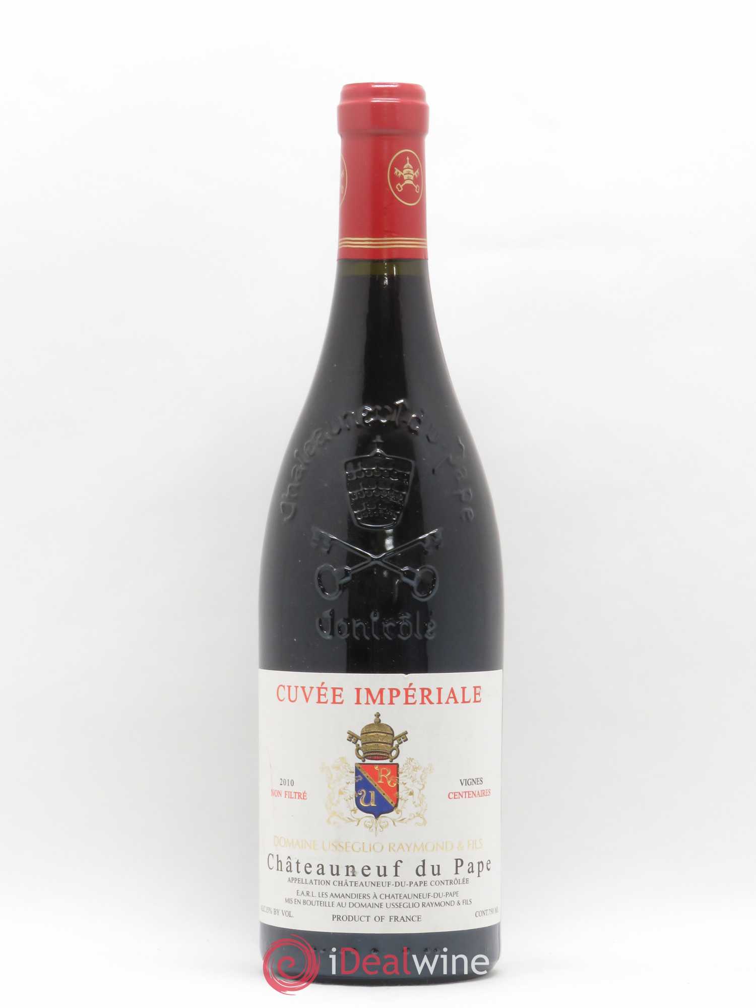 Châteauneuf-du-Pape Cuvée Impériale Raymond Usseglio & Fils (Domaine) 2010 - Lot de 1 bouteille - 0