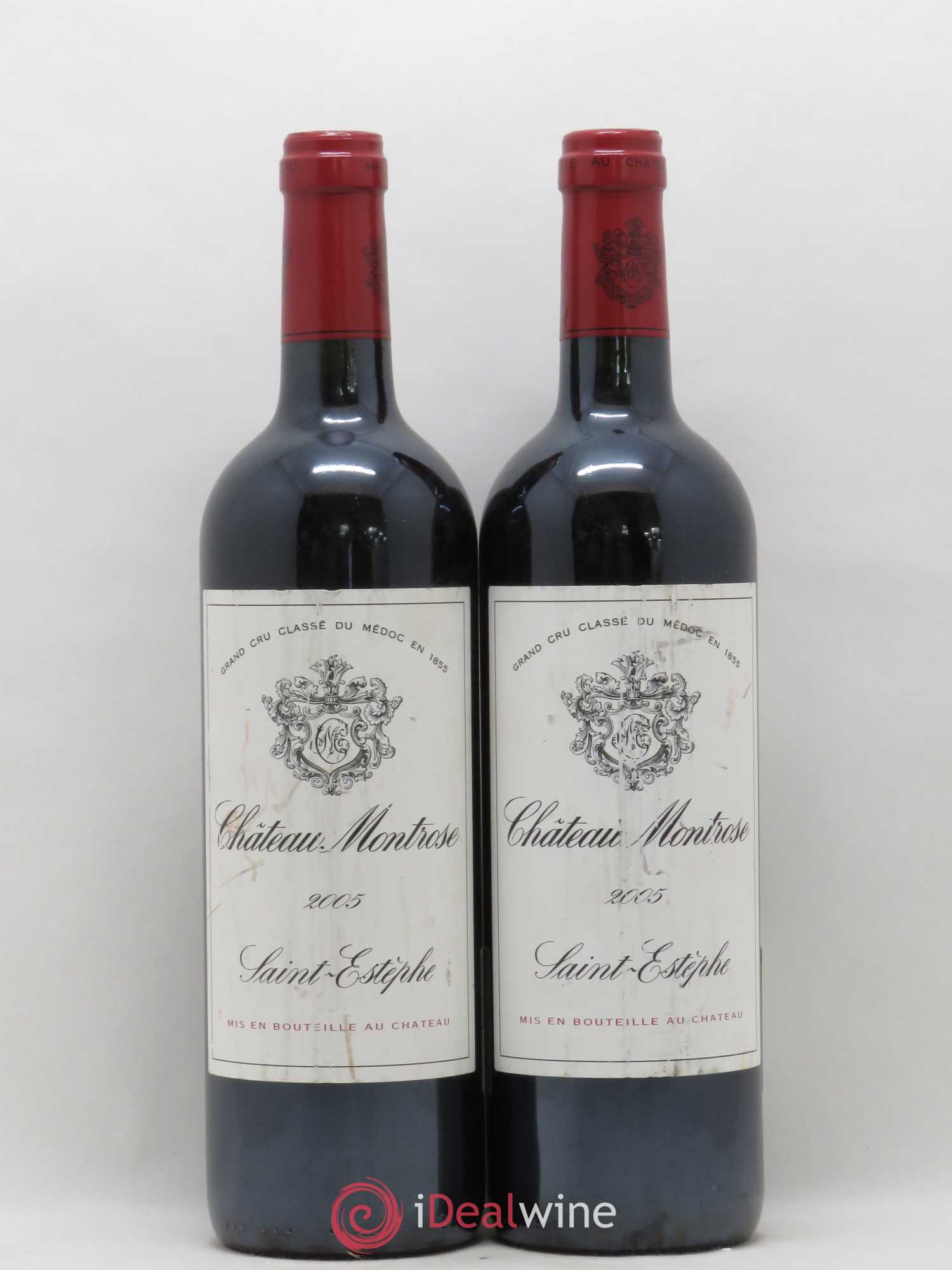 Château Montrose 2ème Grand Cru Classé 2005 - Lot de 2 bouteilles - 0