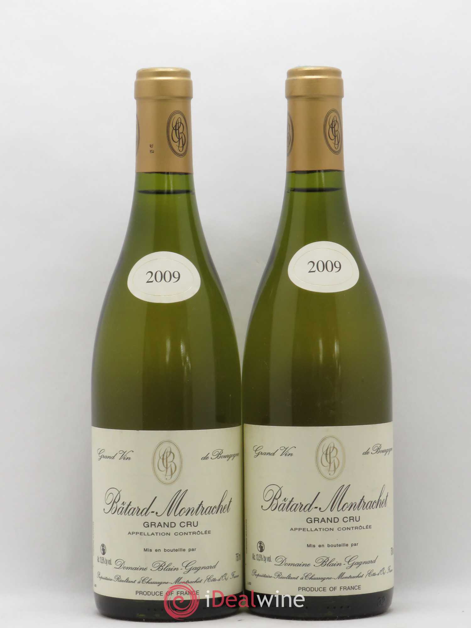 Bâtard-Montrachet Grand Cru Blain-Gagnard (Domaine) 2009 - Lot de 2 bouteilles - 0