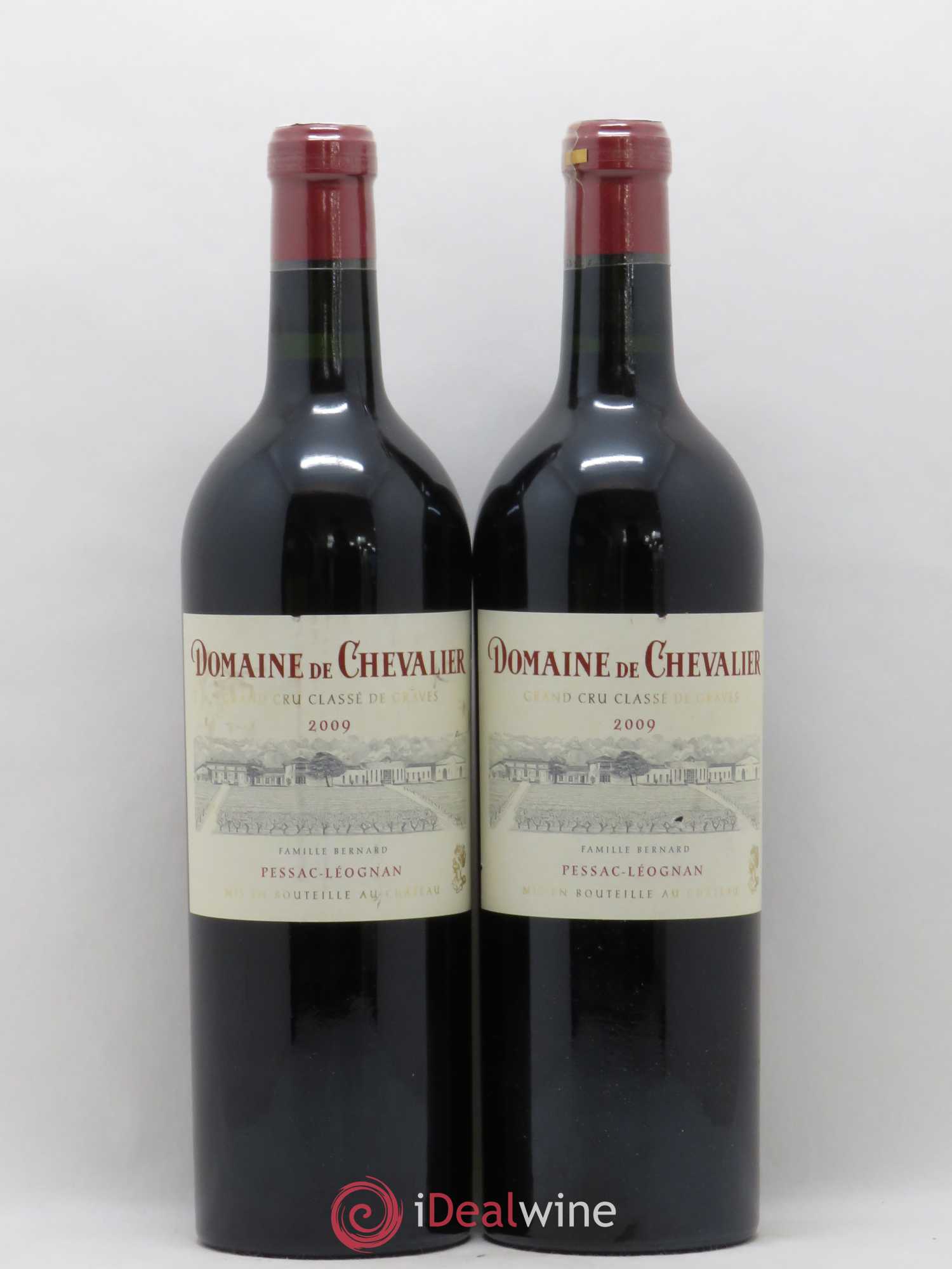 Domaine de Chevalier Cru Classé de Graves 2009 - Lot de 2 bouteilles - 0