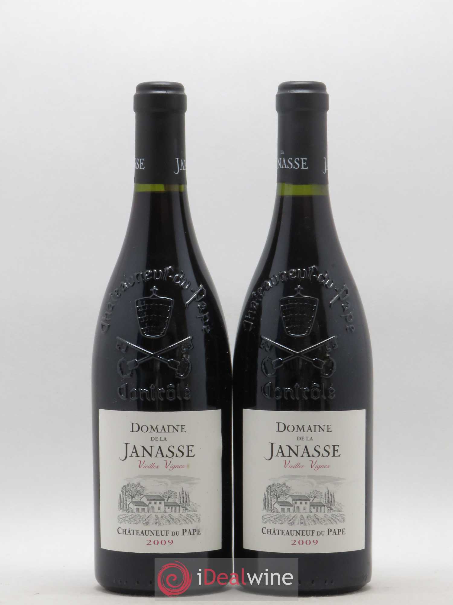Châteauneuf-du-Pape Cuvée Vieilles Vignes La Janasse (Domaine de) 2009 - Lot de 2 bouteilles - 0