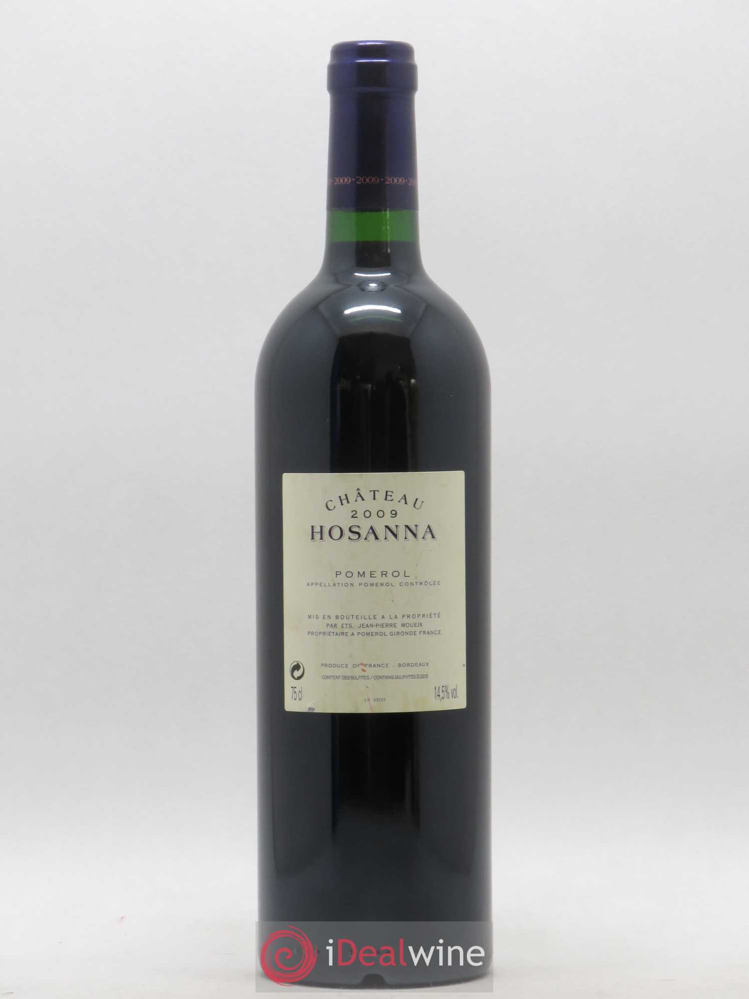Château Hosanna 2009 - Lot de 1 bouteille - 1