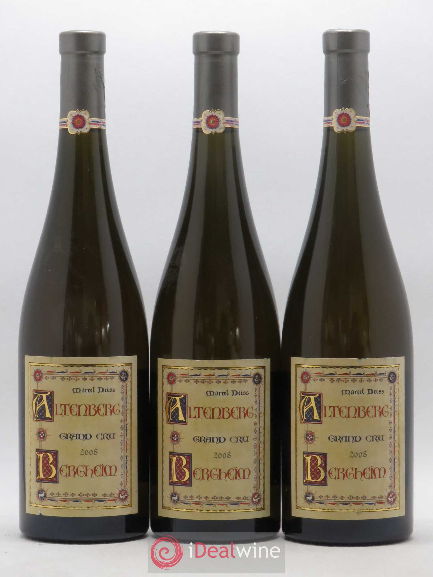 Alsace Grand Cru Altenberg de Bergheim Marcel Deiss (Domaine) 2008 - Lotto di 3 bottiglie - 0