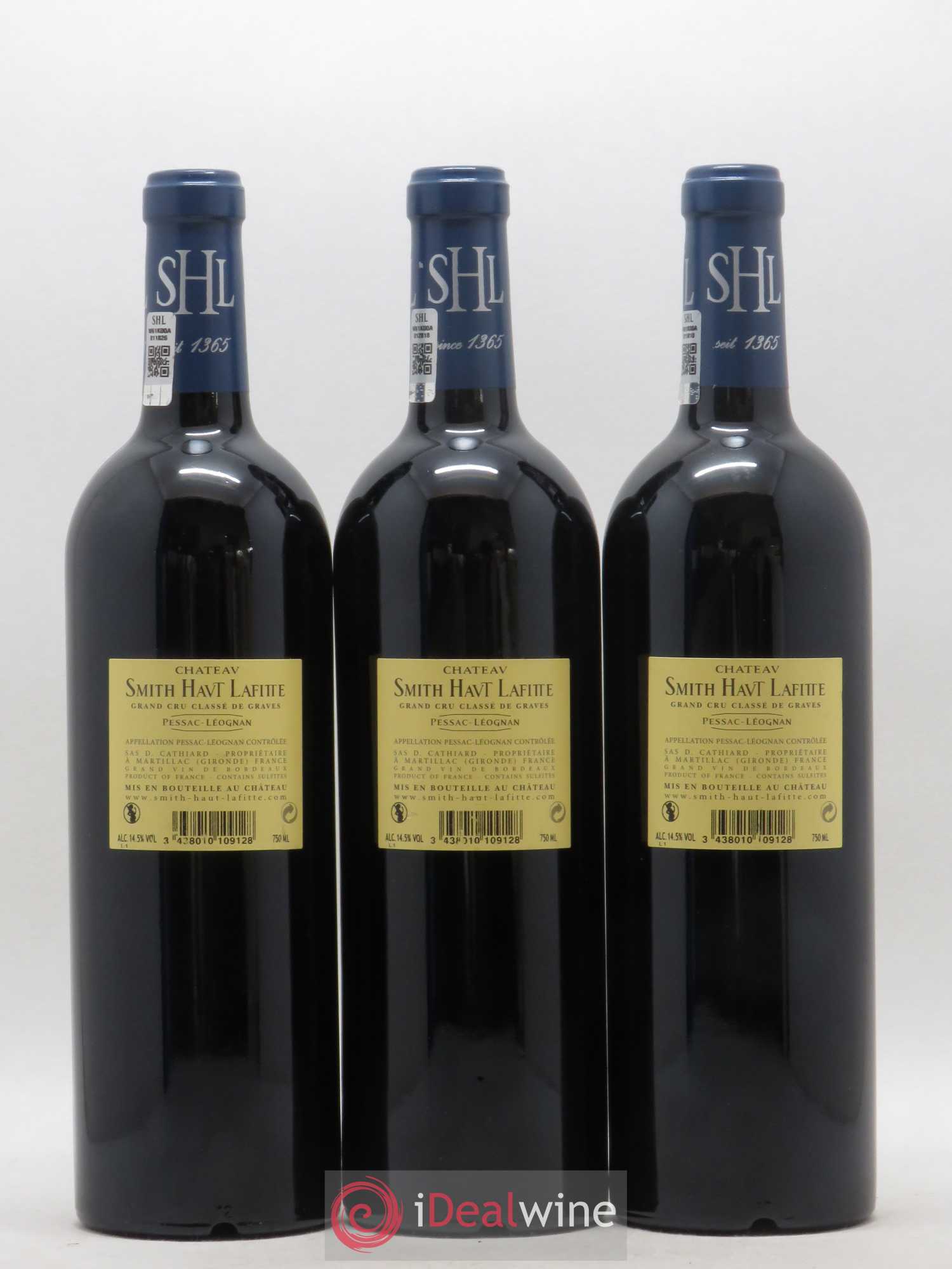 Château Smith Haut Lafitte Cru Classé de Graves 2009 - Lot de 3 bouteilles - 1