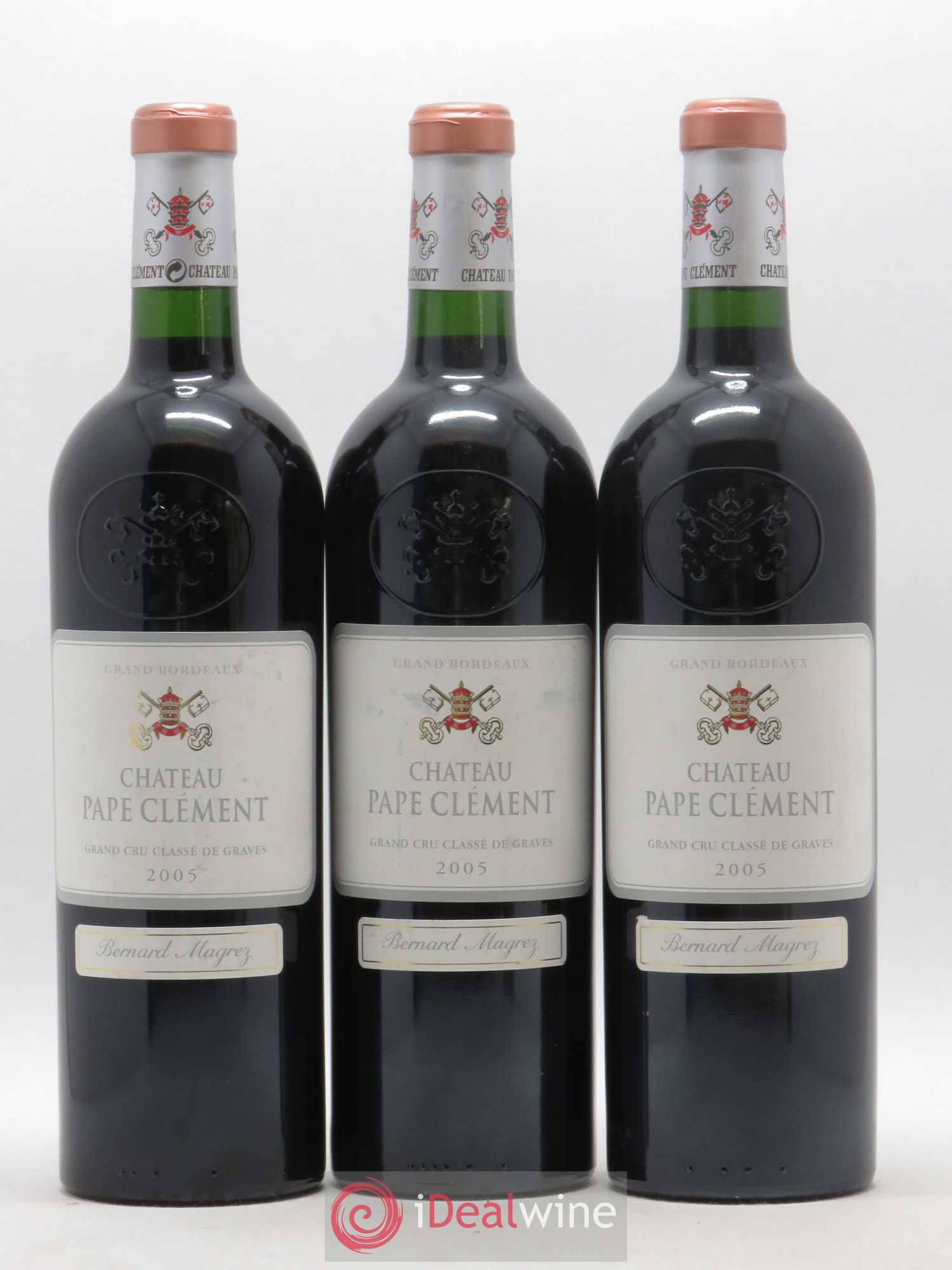 Château Pape Clément Cru Classé de Graves 2005 - Lot de 6 bouteilles - 1