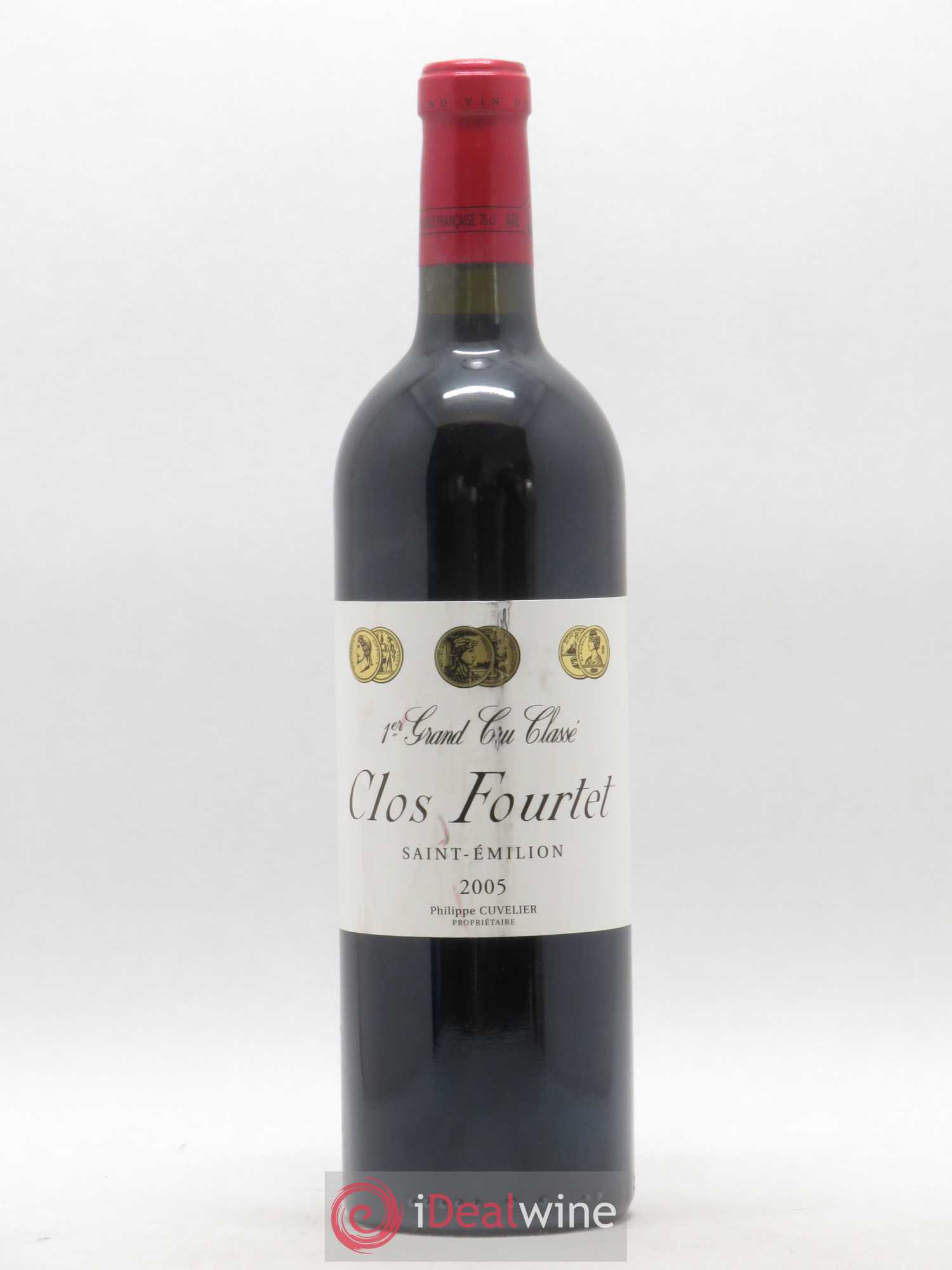 Clos Fourtet 1er Grand Cru Classé B 2005 - Lot de 1 bouteille - 0