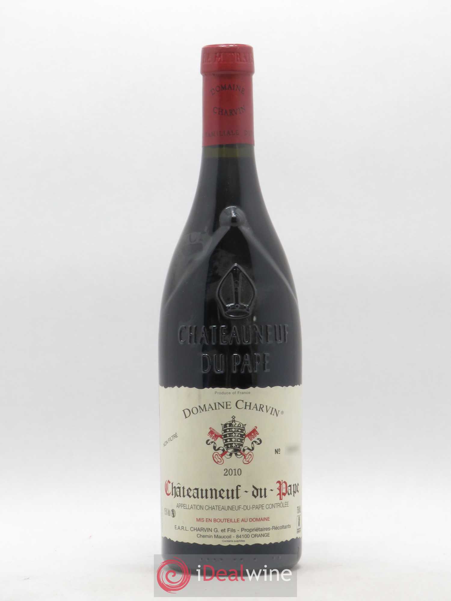 Châteauneuf-du-Pape Charvin (Domaine) 2010 - Lot de 1 bouteille - 0