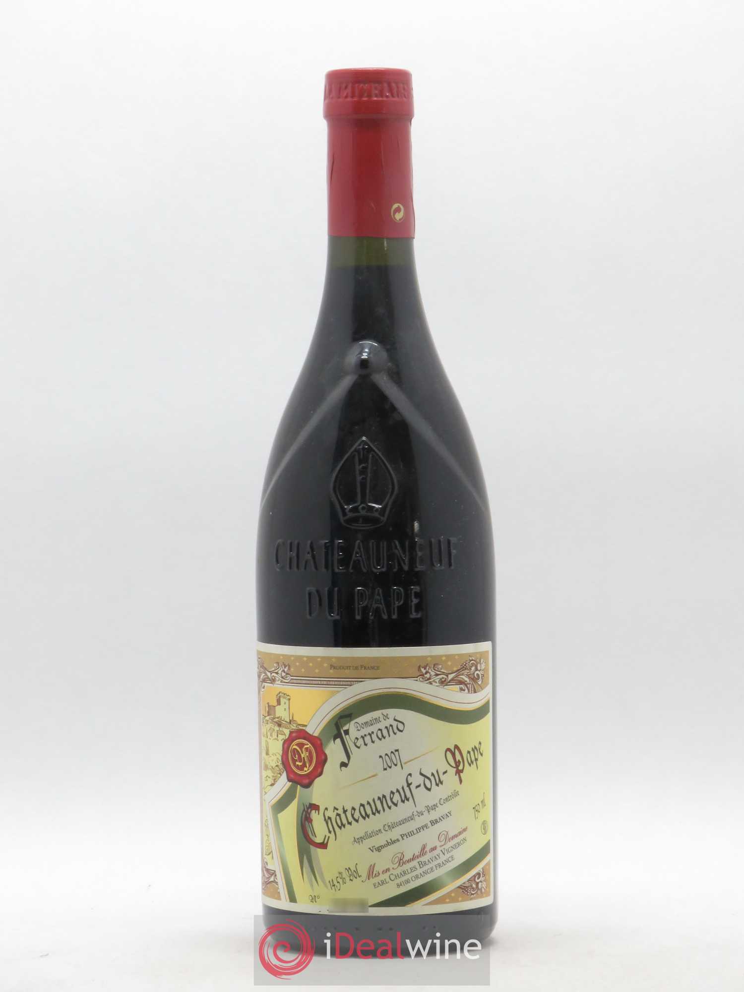 Châteauneuf-du-Pape Domaine de Ferrand (sans prix de réserve) 2007 - Lot de 1 bouteille - 0