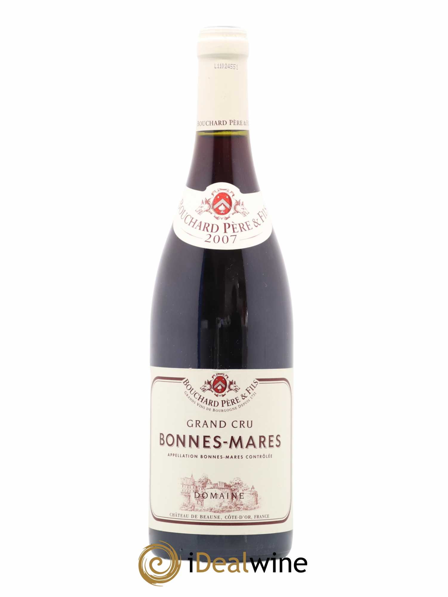 Bonnes-Mares Grand Cru Bouchard Père & Fils 2007 - Lot de 1 bouteille - 0