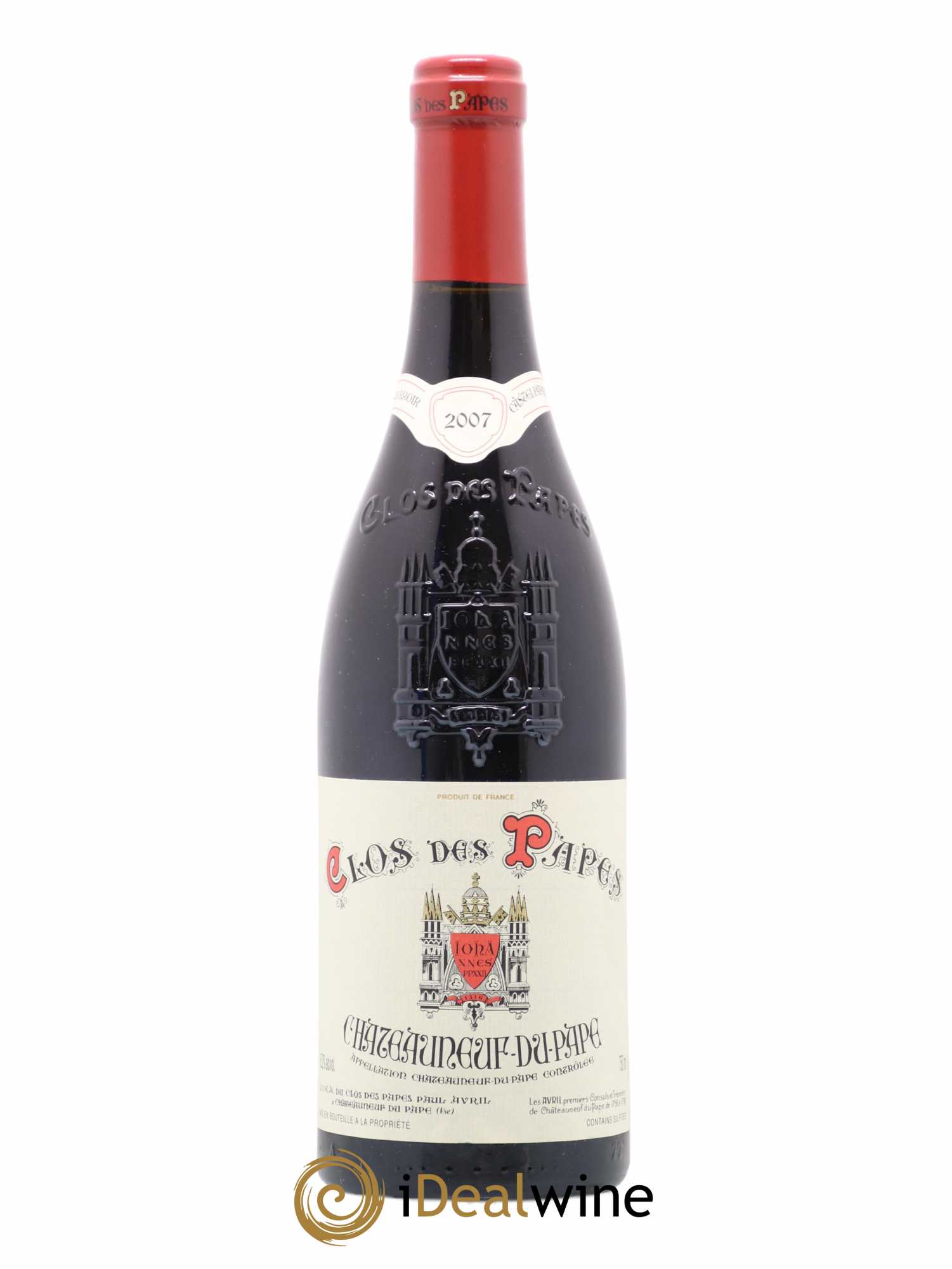 Châteauneuf-du-Pape Clos des Papes - Paul Avril 2007 - Lot de 1 bouteille - 0