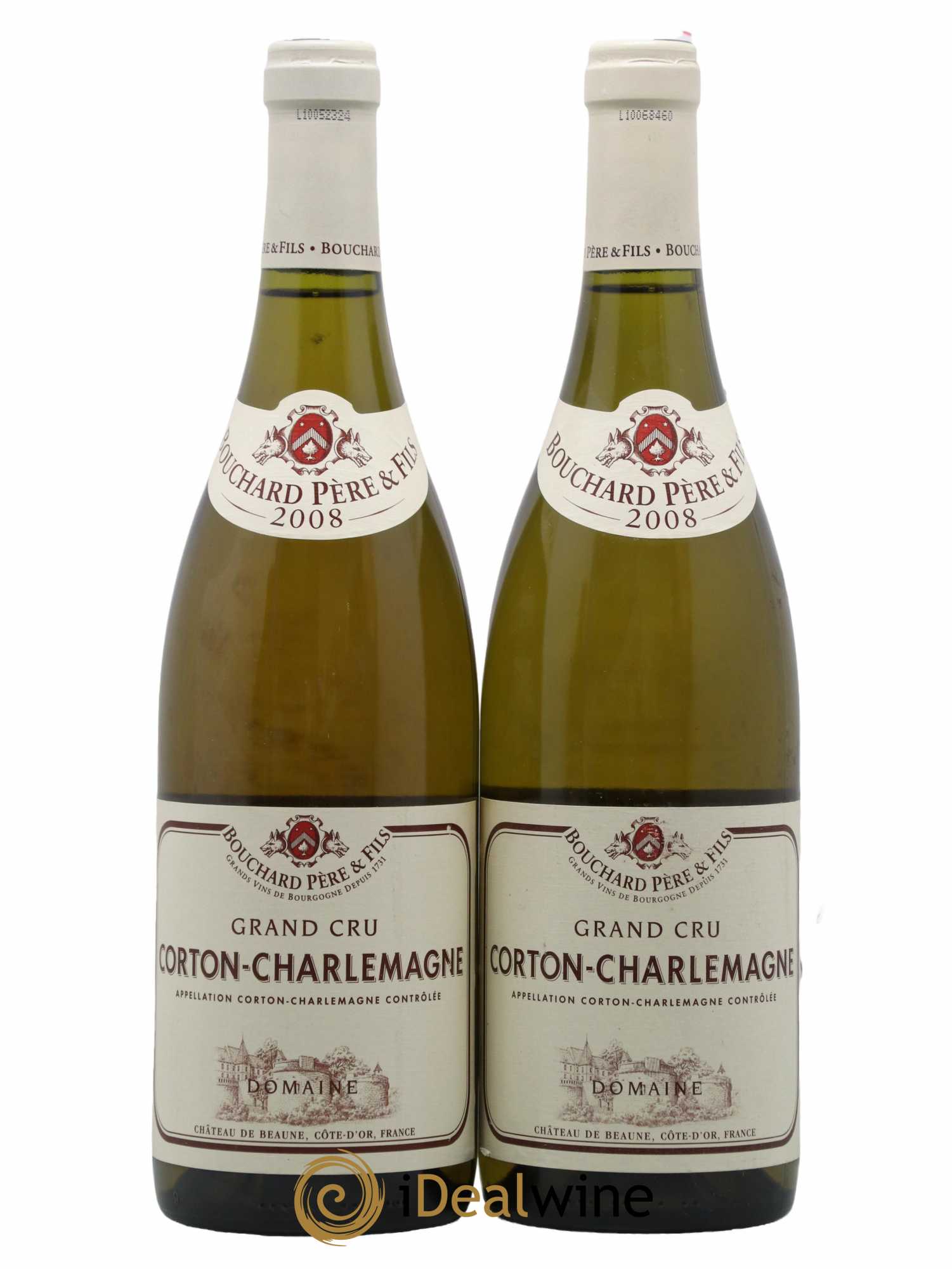 Corton-Charlemagne Grand Cru Bouchard Père & Fils 2008 - Lot de 2 bouteilles - 0