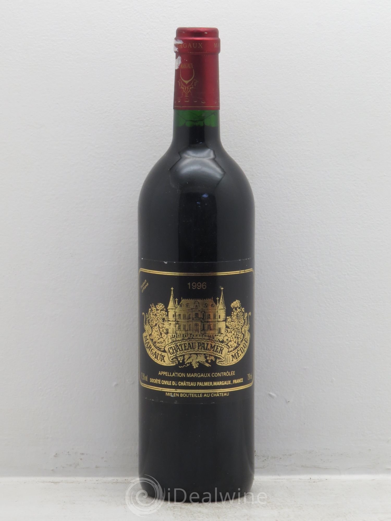 Château Palmer 3ème Grand Cru Classé 1996 - Lot de 1 bouteille - 0