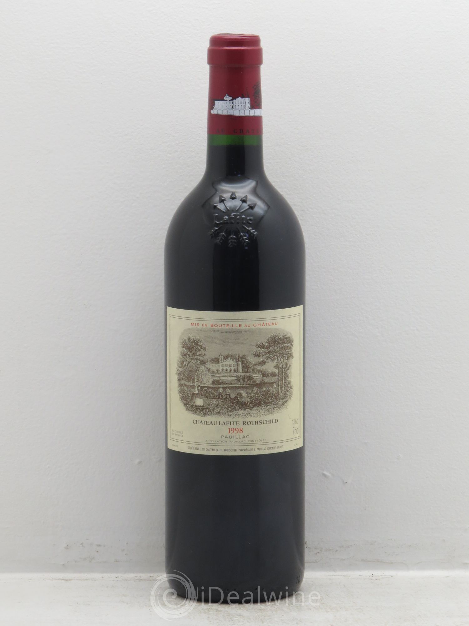 Château Lafite Rothschild 1er Grand Cru Classé 1998 - Lot de 1 bouteille - 0