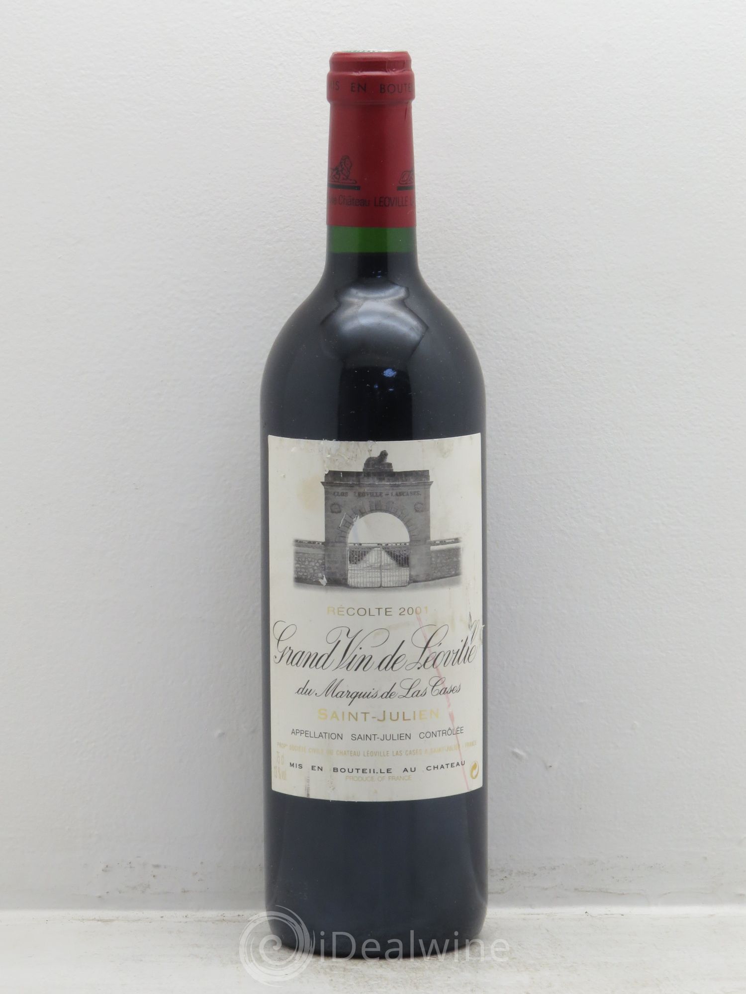 Château Léoville Las Cases 2ème Grand Cru Classé 2001 - Lot de 6 bouteilles - 0