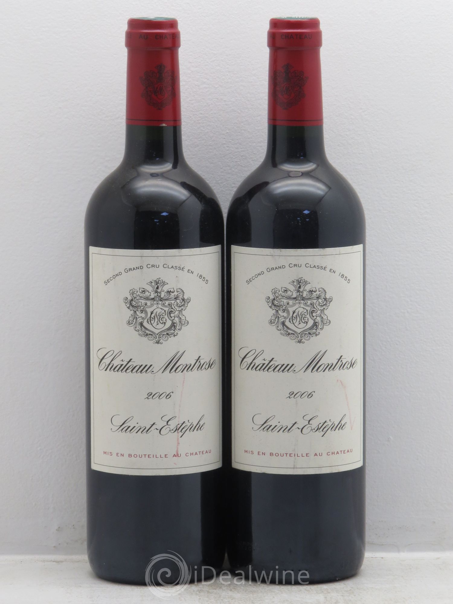 Château Montrose 2ème Grand Cru Classé 2006 - Lot de 2 bouteilles - 0