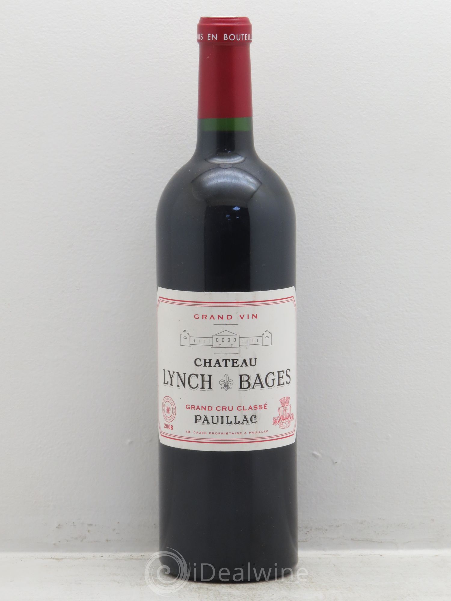 Château Lynch Bages 5ème Grand Cru Classé 2008 - Lot de 6 bouteilles - 0