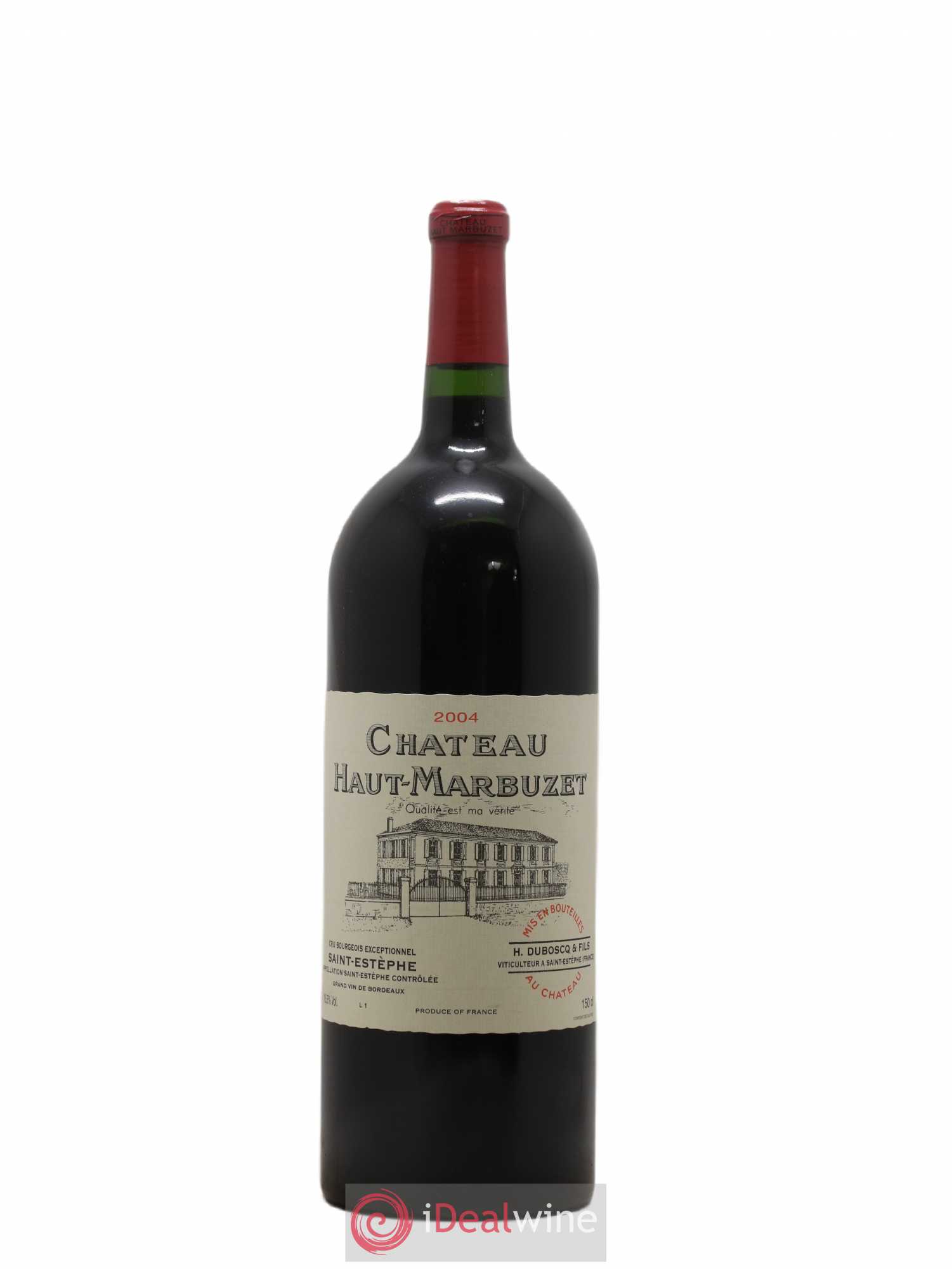 Château Haut Marbuzet 2004 - Lot de 1 magnum - 0