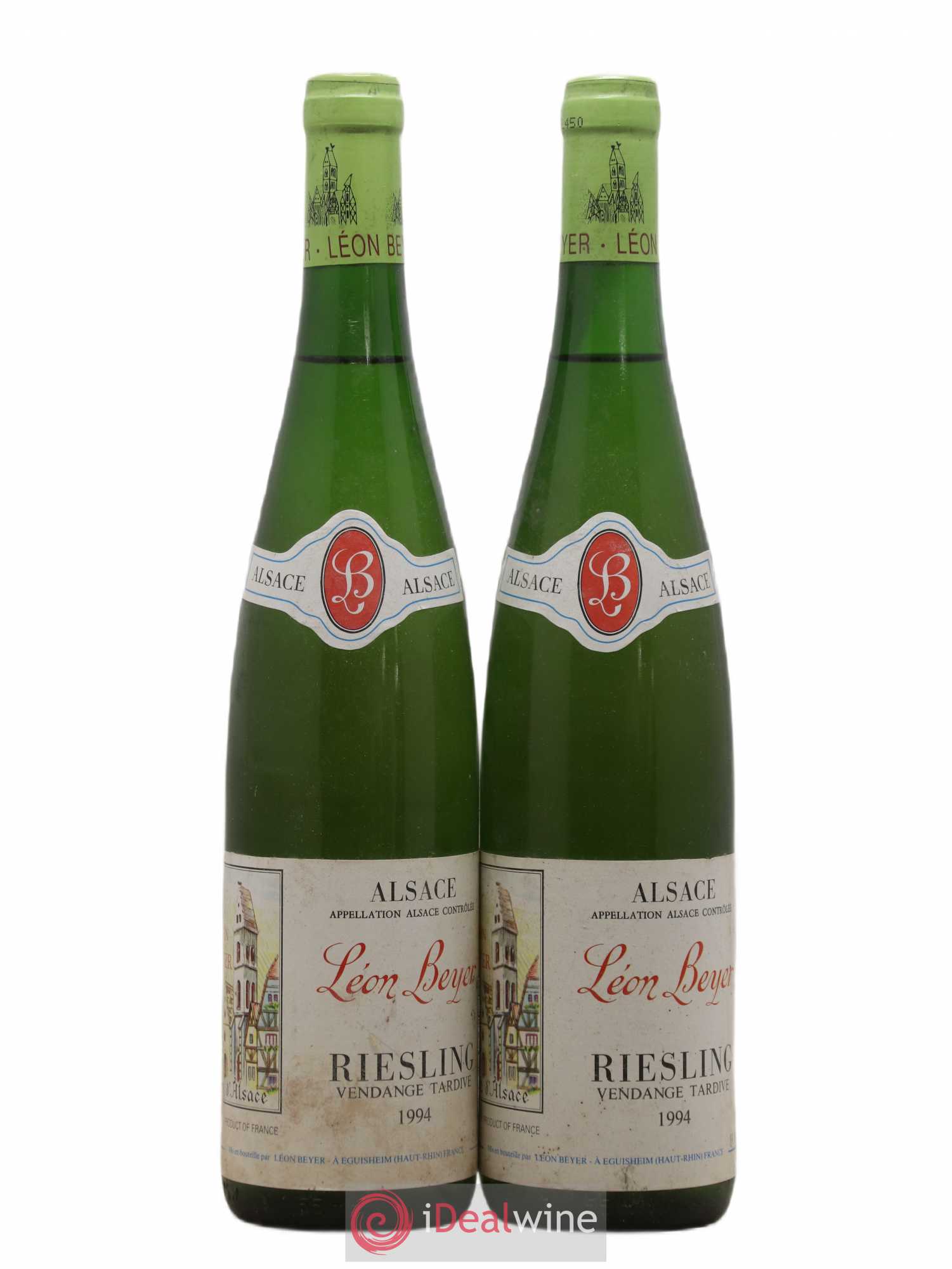 Riesling Vendanges Tardives Leon Beyer 1994 - Posten von 2 Flaschen - 0
