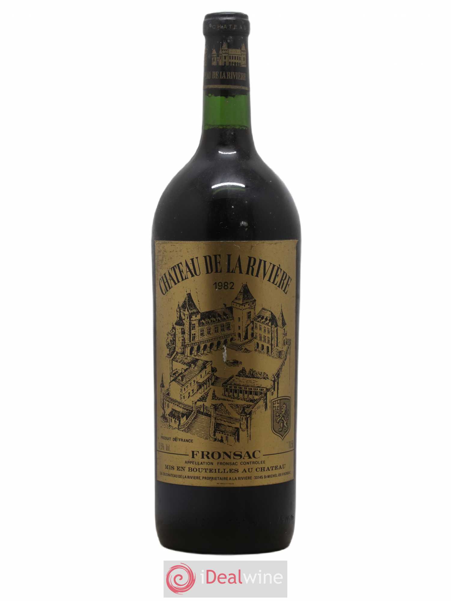 Château de La Rivière 1982 - Lot de 1 magnum - 0