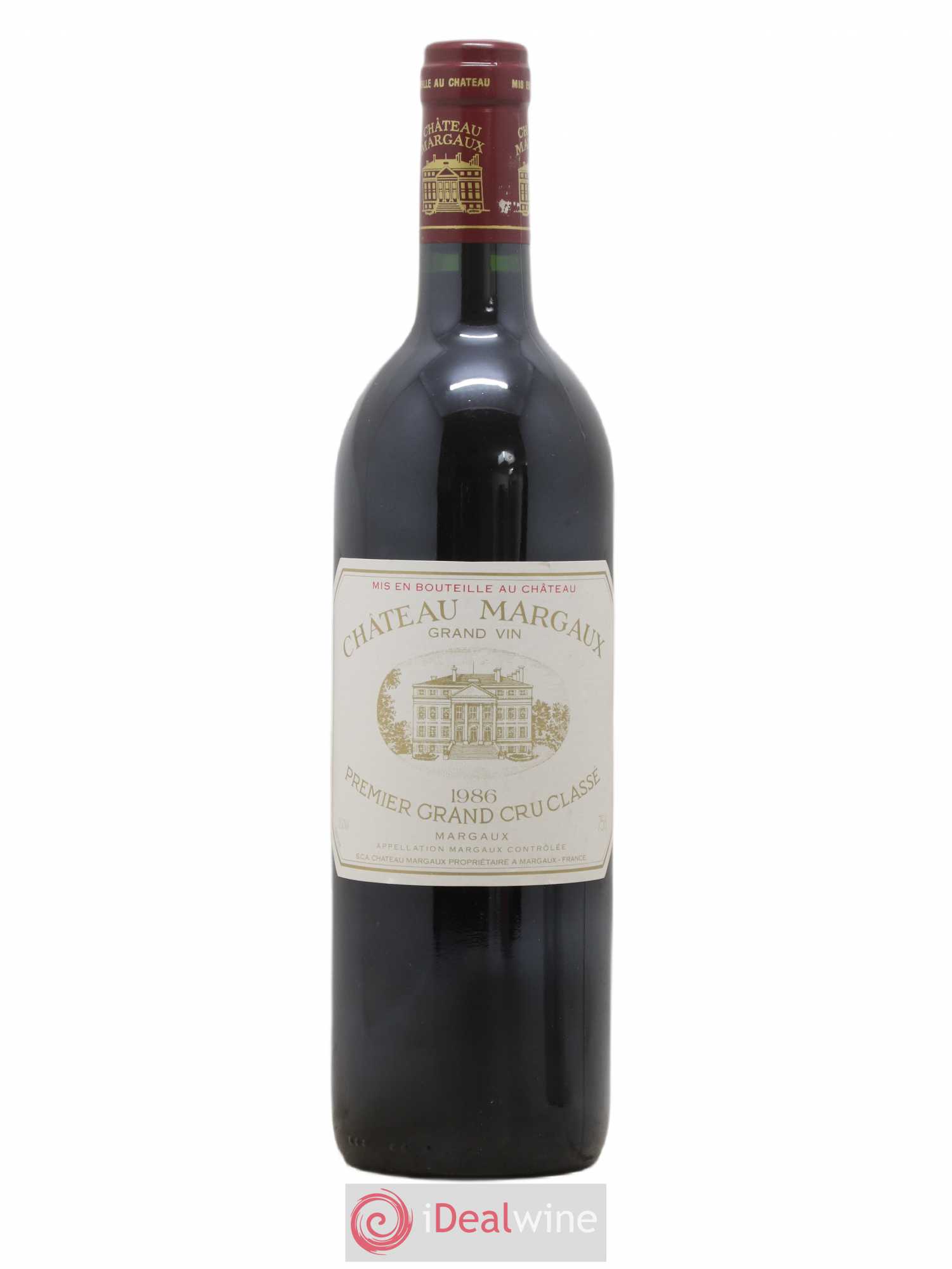 Château Margaux 1er Grand Cru Classé 1986 - Lot de 1 bouteille - 0