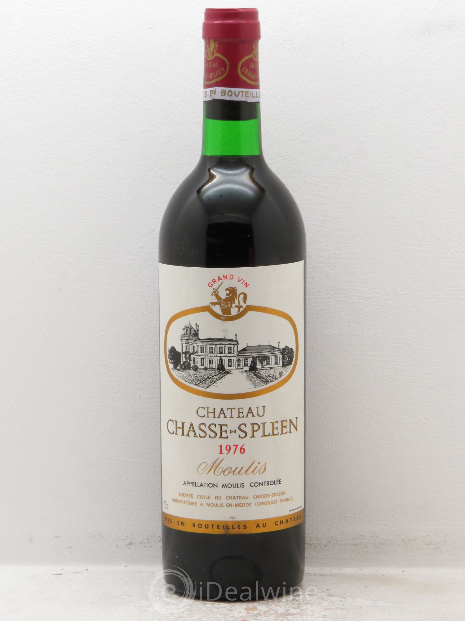 Château Chasse Spleen 1976 - Lot de 1 bouteille - 0