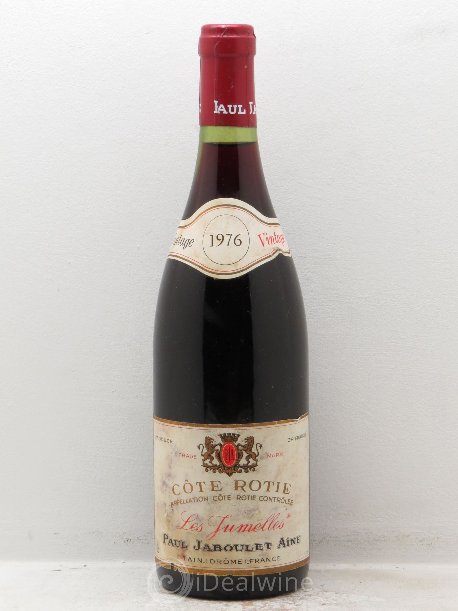 Côte-Rôtie Les Jumelles Paul Jaboulet Ainé 1976 - Lot de 1 bouteille - 0