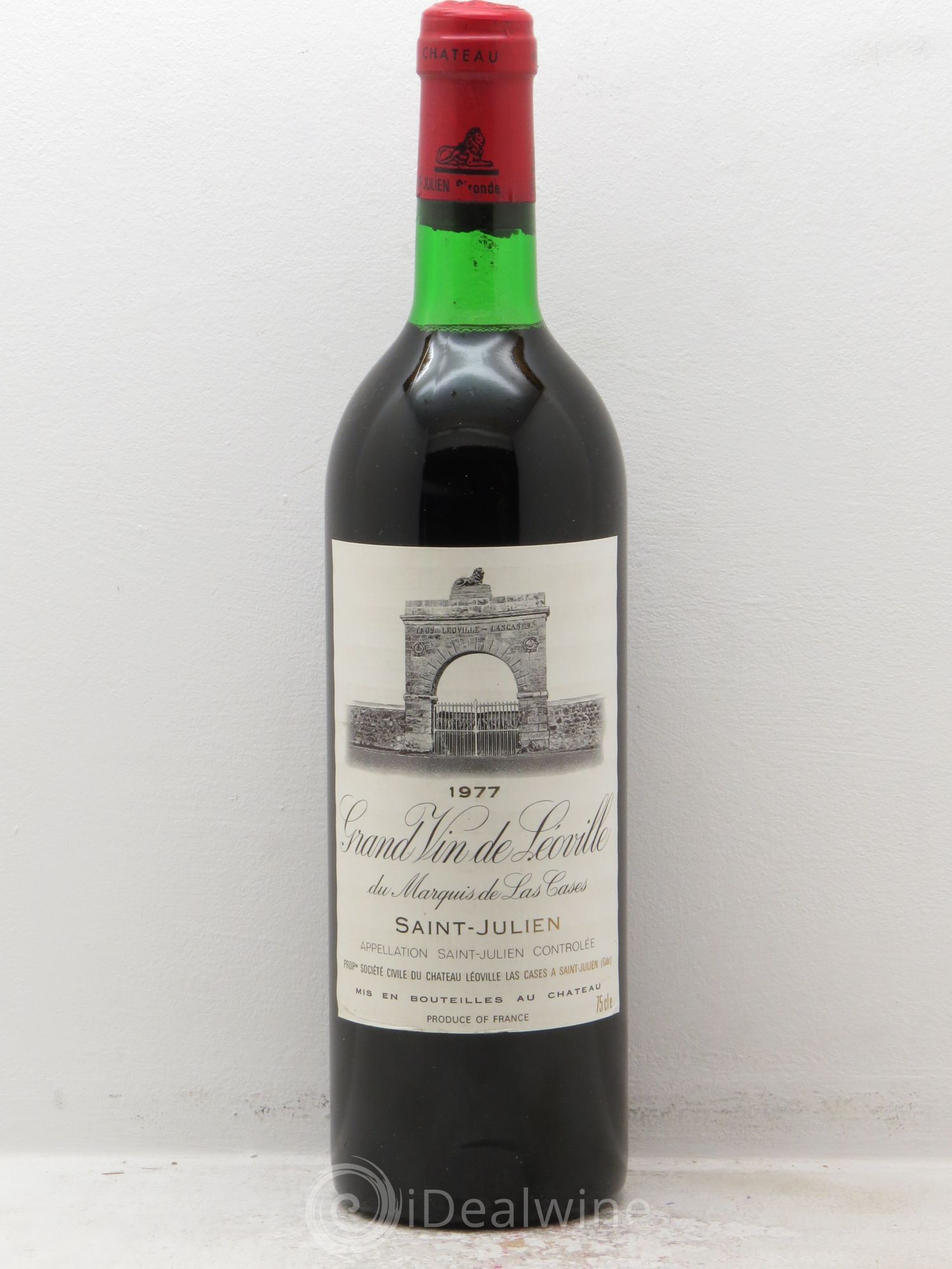 Château Léoville Las Cases 2ème Grand Cru Classé 1977 - Lot de 1 bouteille - 0