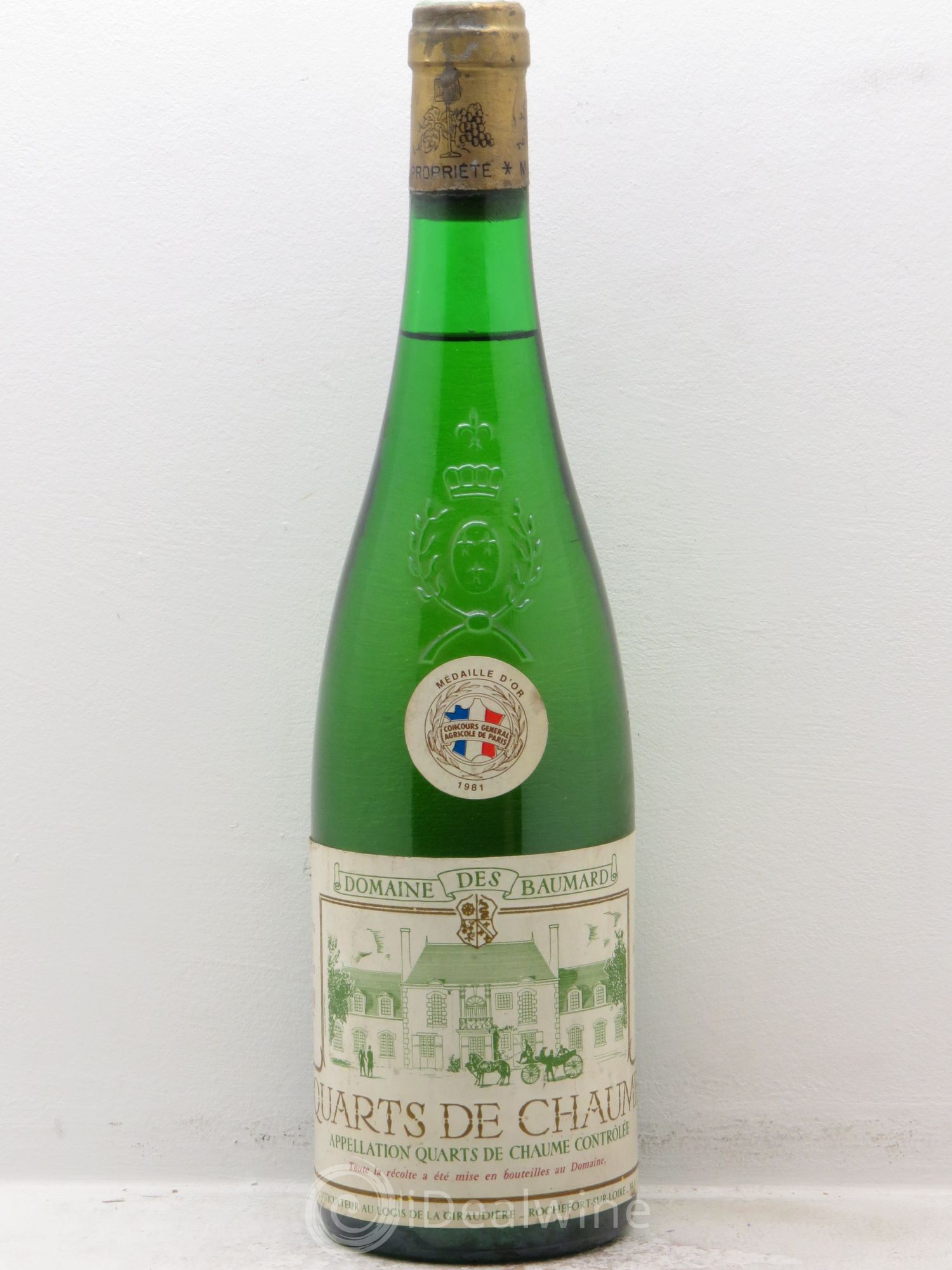 Quarts de Chaume Baumard (Domaine des) 1980 - Lotto di 1 bottiglia - 0