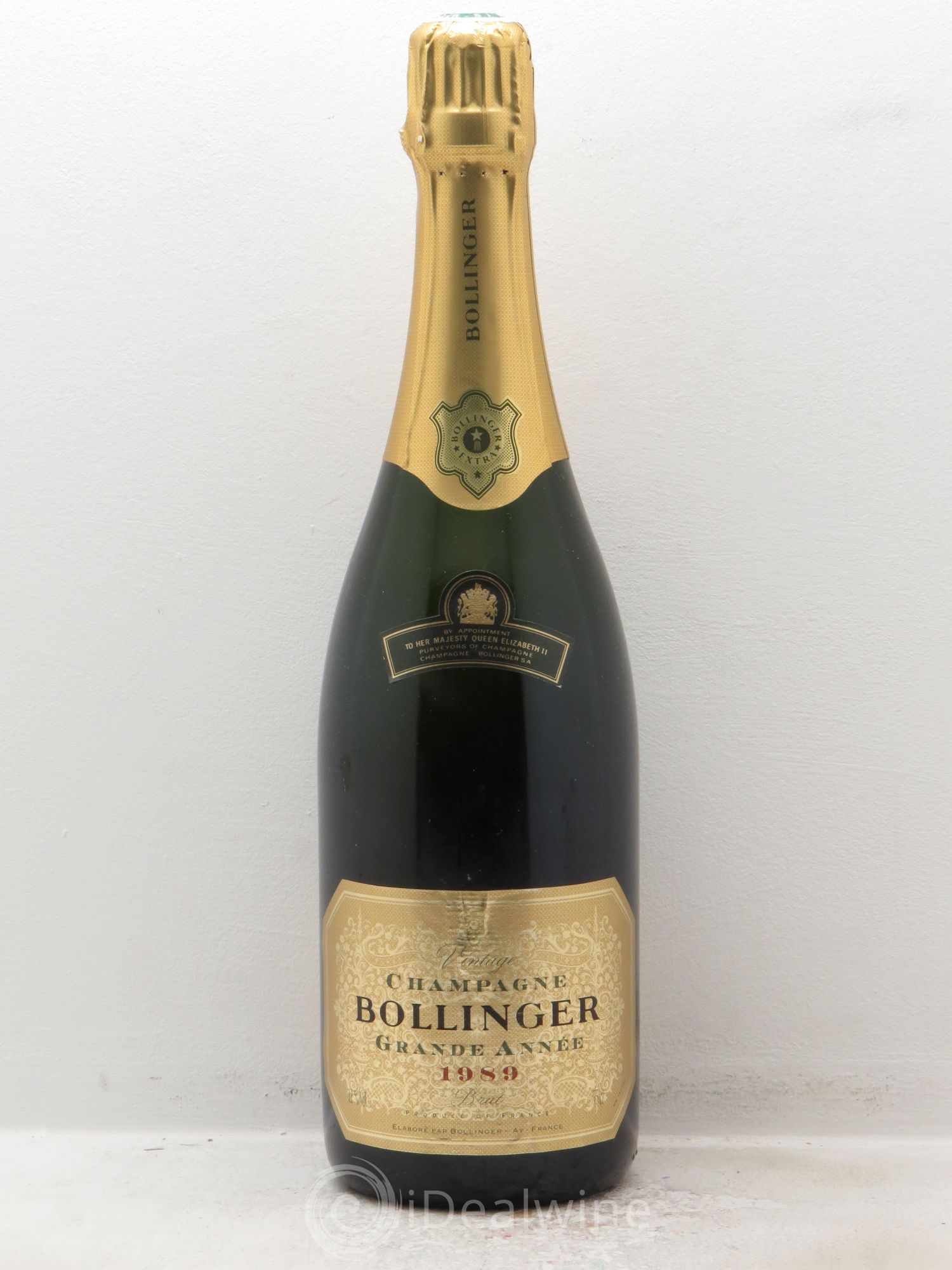 La Grande Année Brut Bollinger 1989 - Lot de 1 bouteille - 0