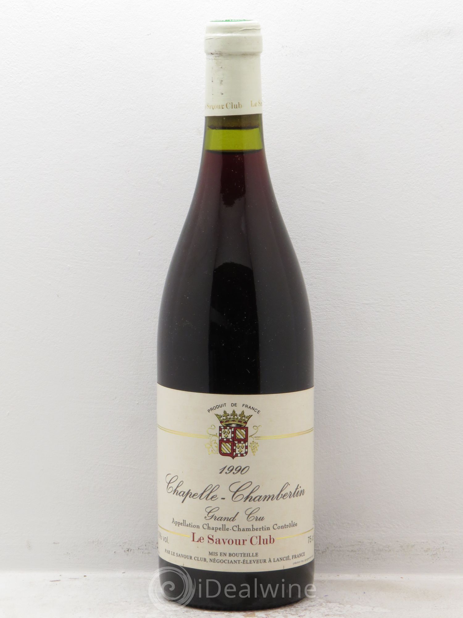 Chapelle-Chambertin Grand Cru Mise Savour Club 1990 - Lot de 1 bouteille - 0
