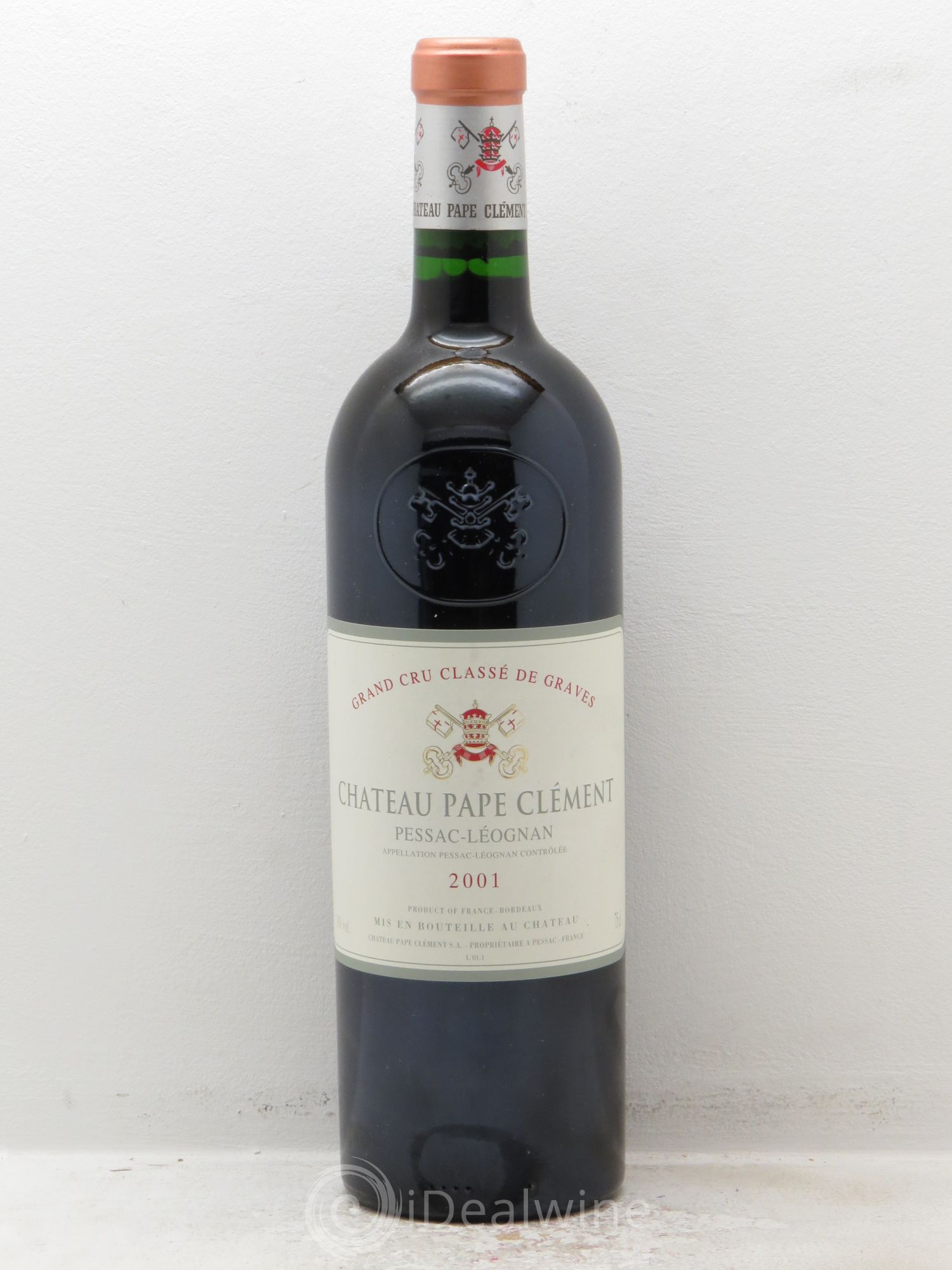 Château Pape Clément Cru Classé de Graves 2001 - Lot de 1 bouteille - 0