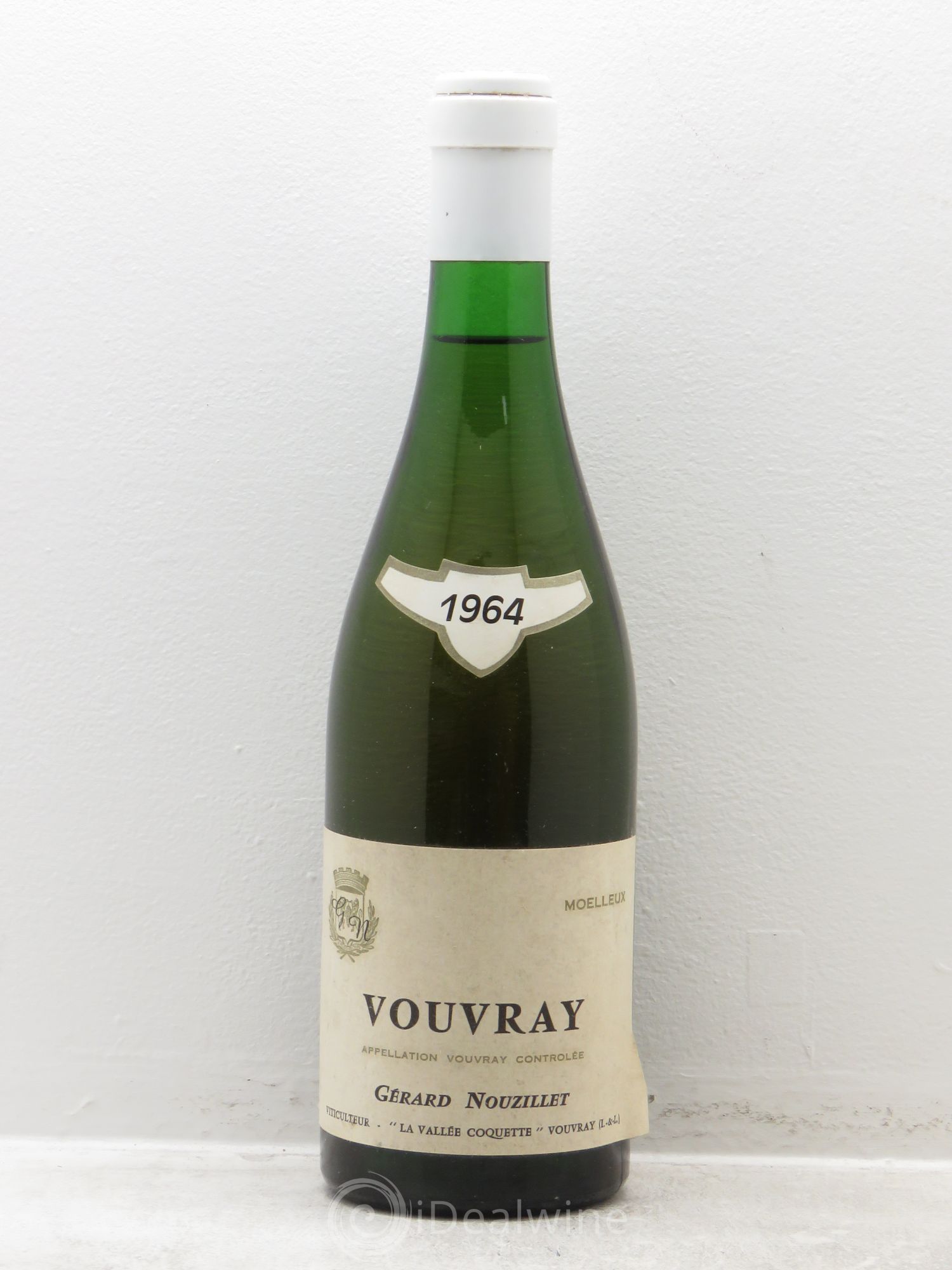 Vouvray La vallée coquette Gérard Nouzillet 1964 - Lotto di 1 bottiglia - 0