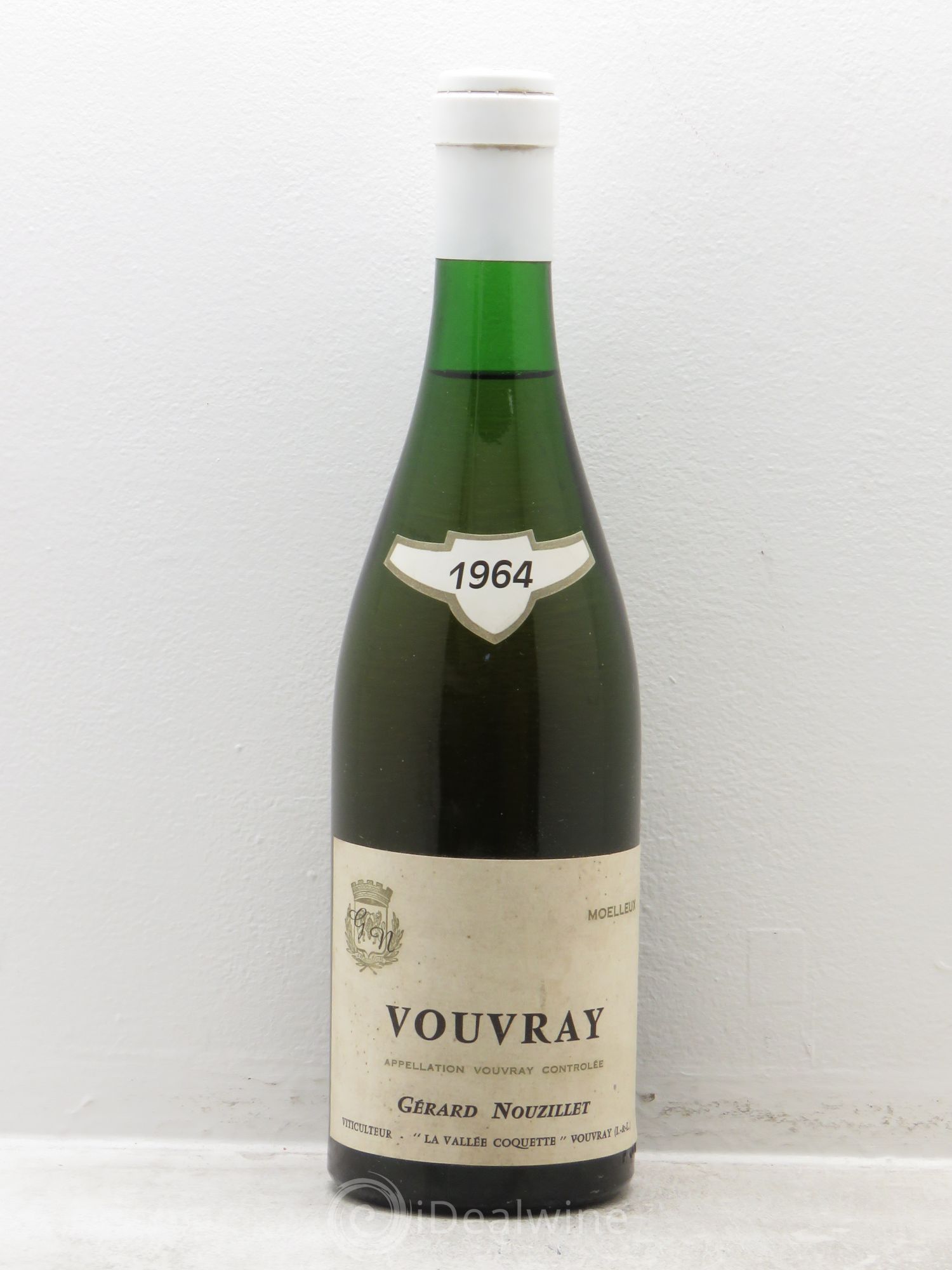 Vouvray La vallée coquette Gérard Nouzillet 1964 - Posten von 1 Flasche - 0