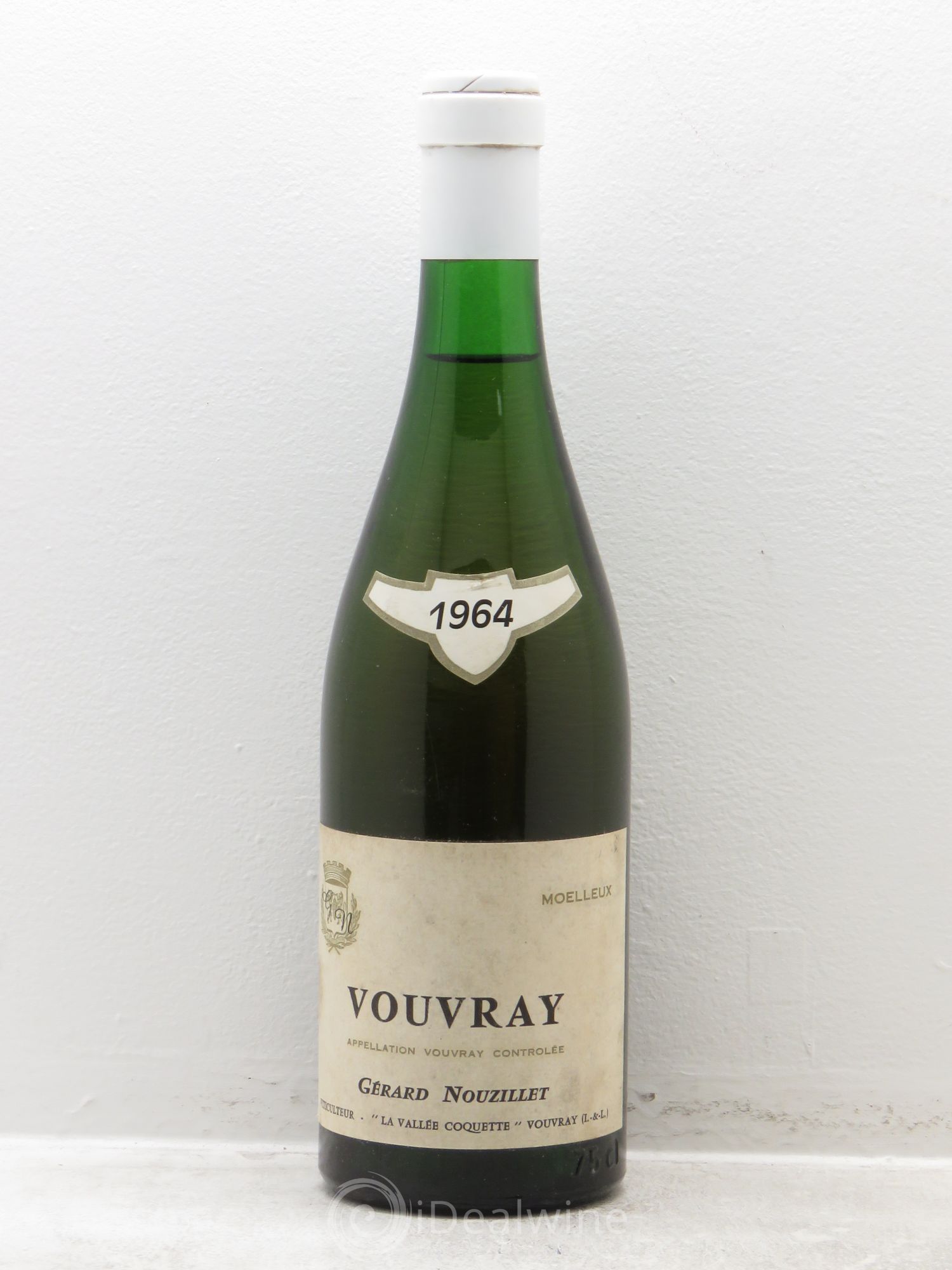 Vouvray La vallée coquette Gérard Nouzillet 1964 - Posten von 1 Flasche - 0