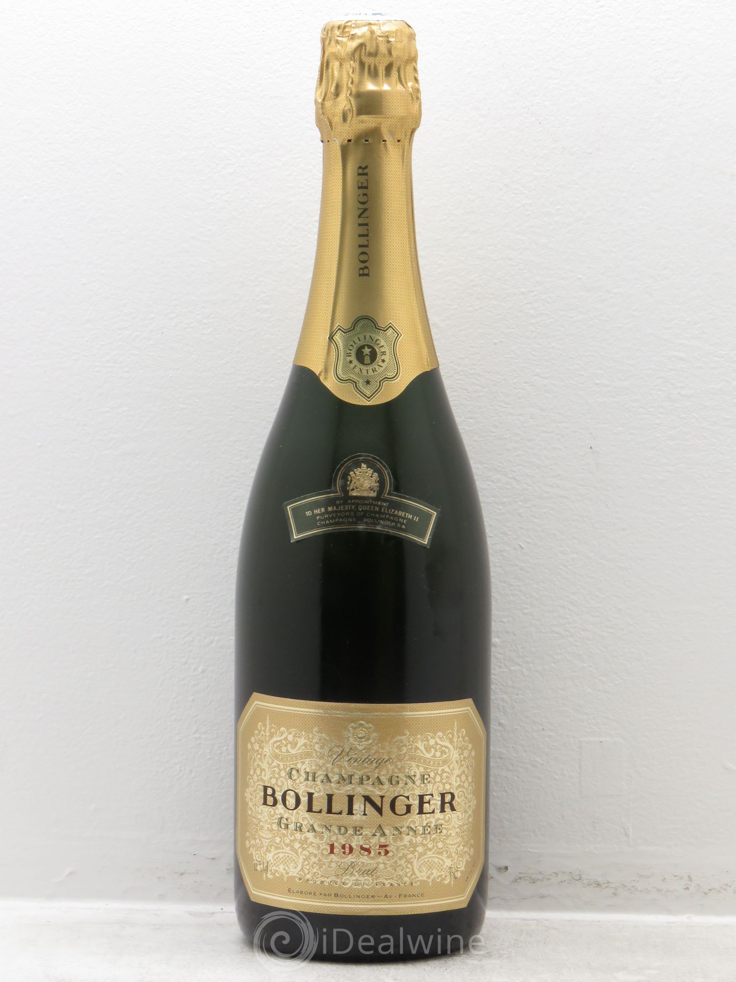 La Grande Année Brut Bollinger Elisabeth II 1985 - Lot de 1 bouteille - 0